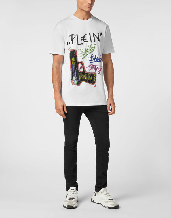 Round Neck T-Shirt Plein Gun