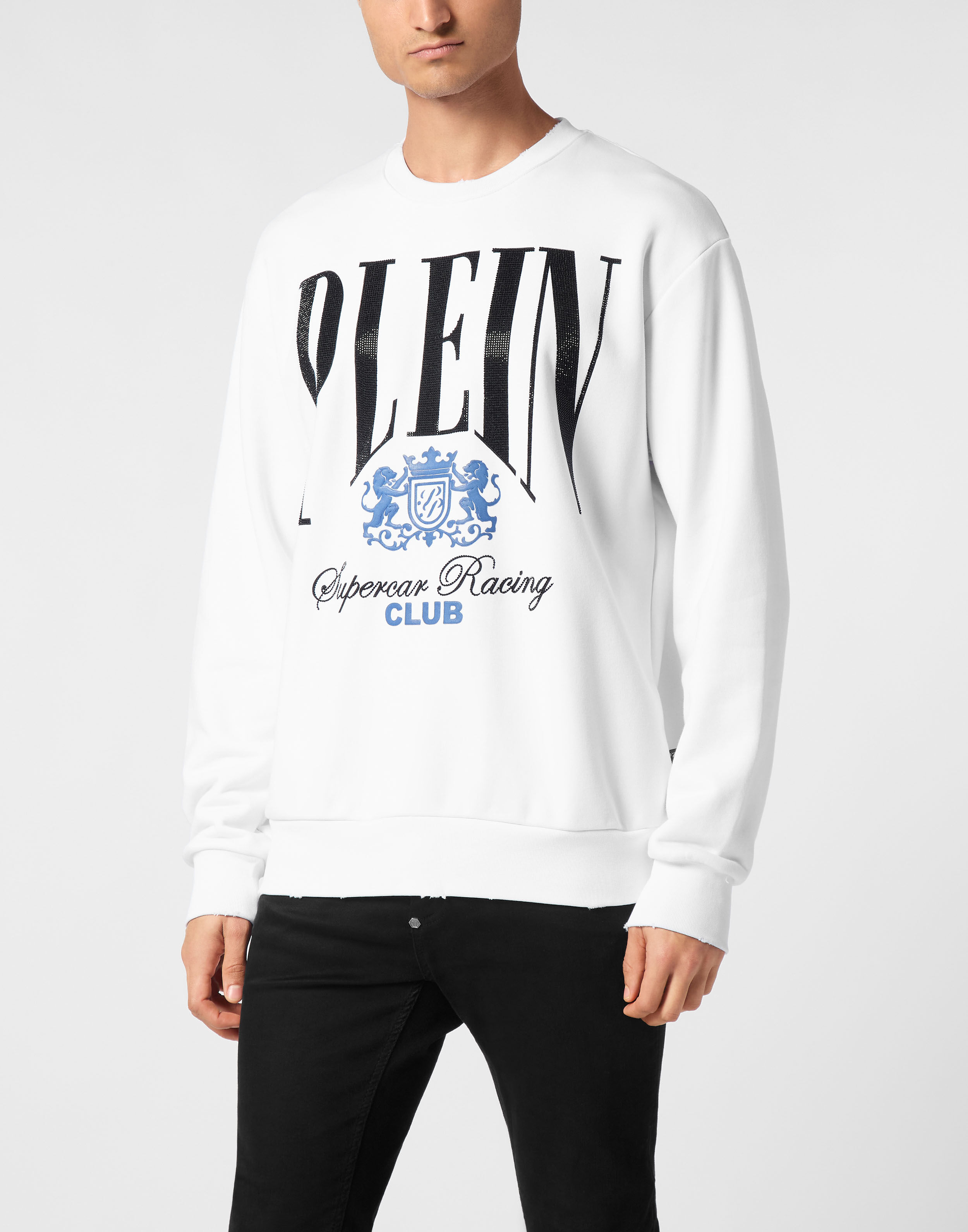 Sweatshirt Round Neck LS Racing Club | Philipp Plein