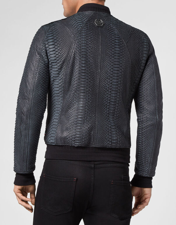 Leather Bomber Luxury