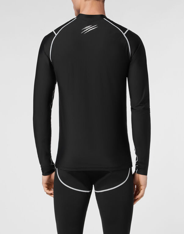 Second Skin Dry-Fit T-shirt Round Neck LS Scratch