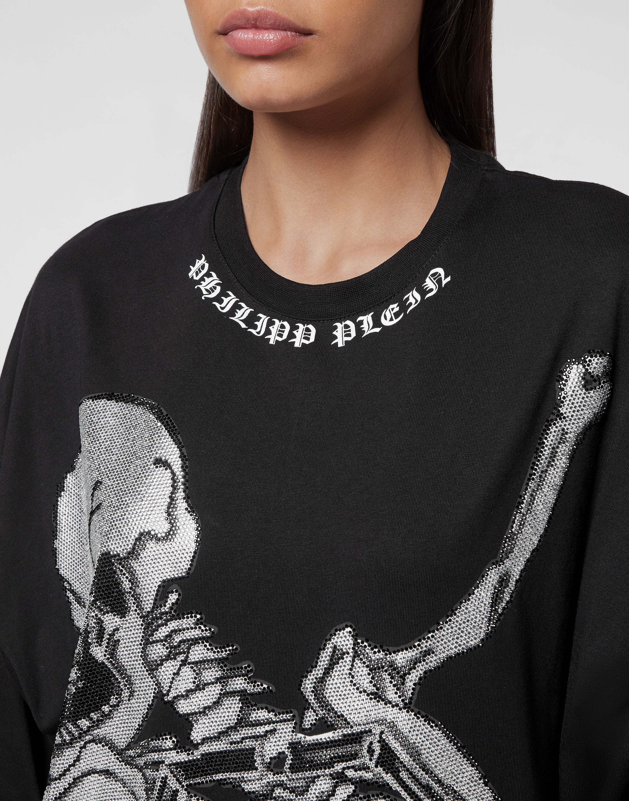 womens skeleton t shirt dress