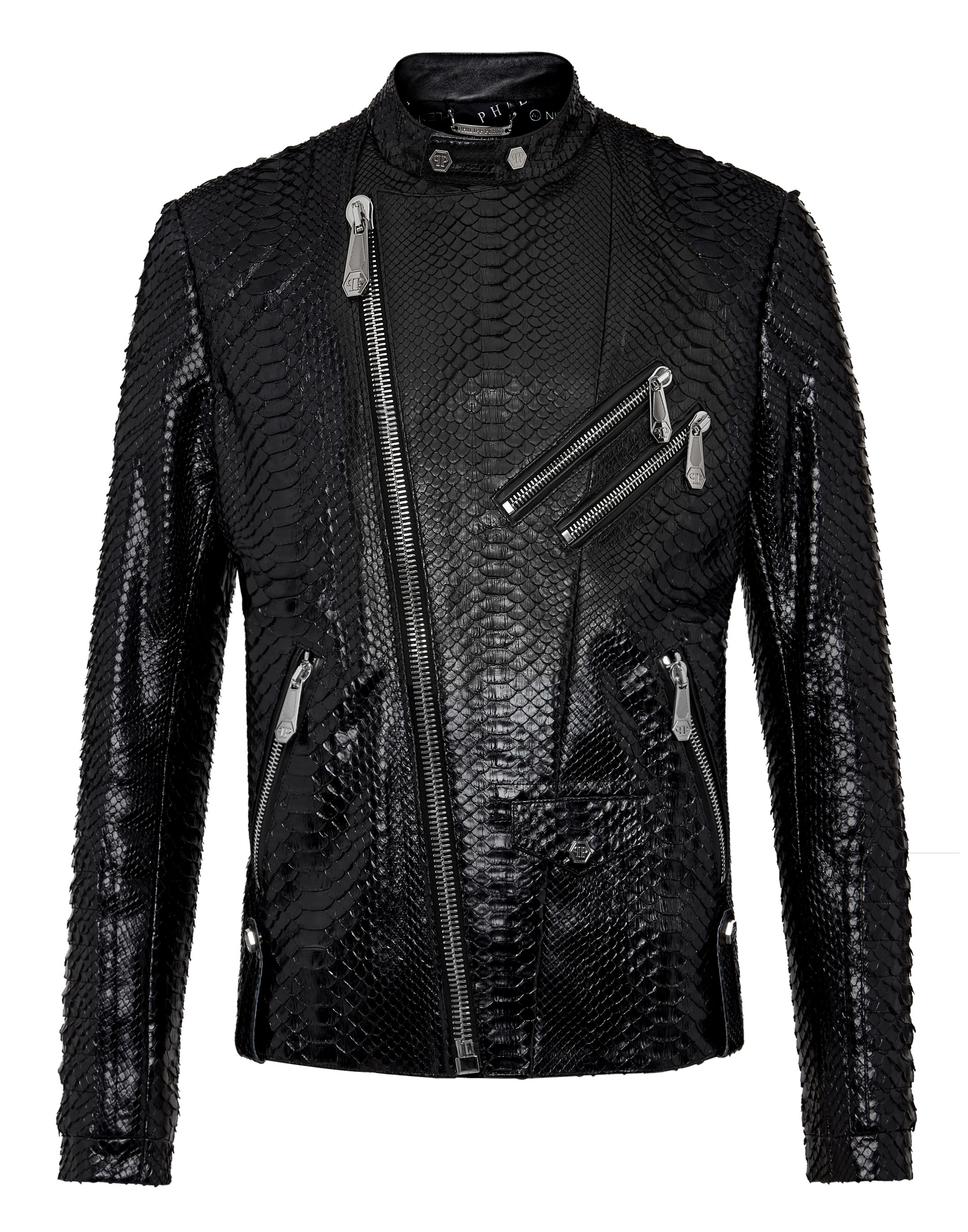 Leather Biker slim fit Luxury | Philipp Plein