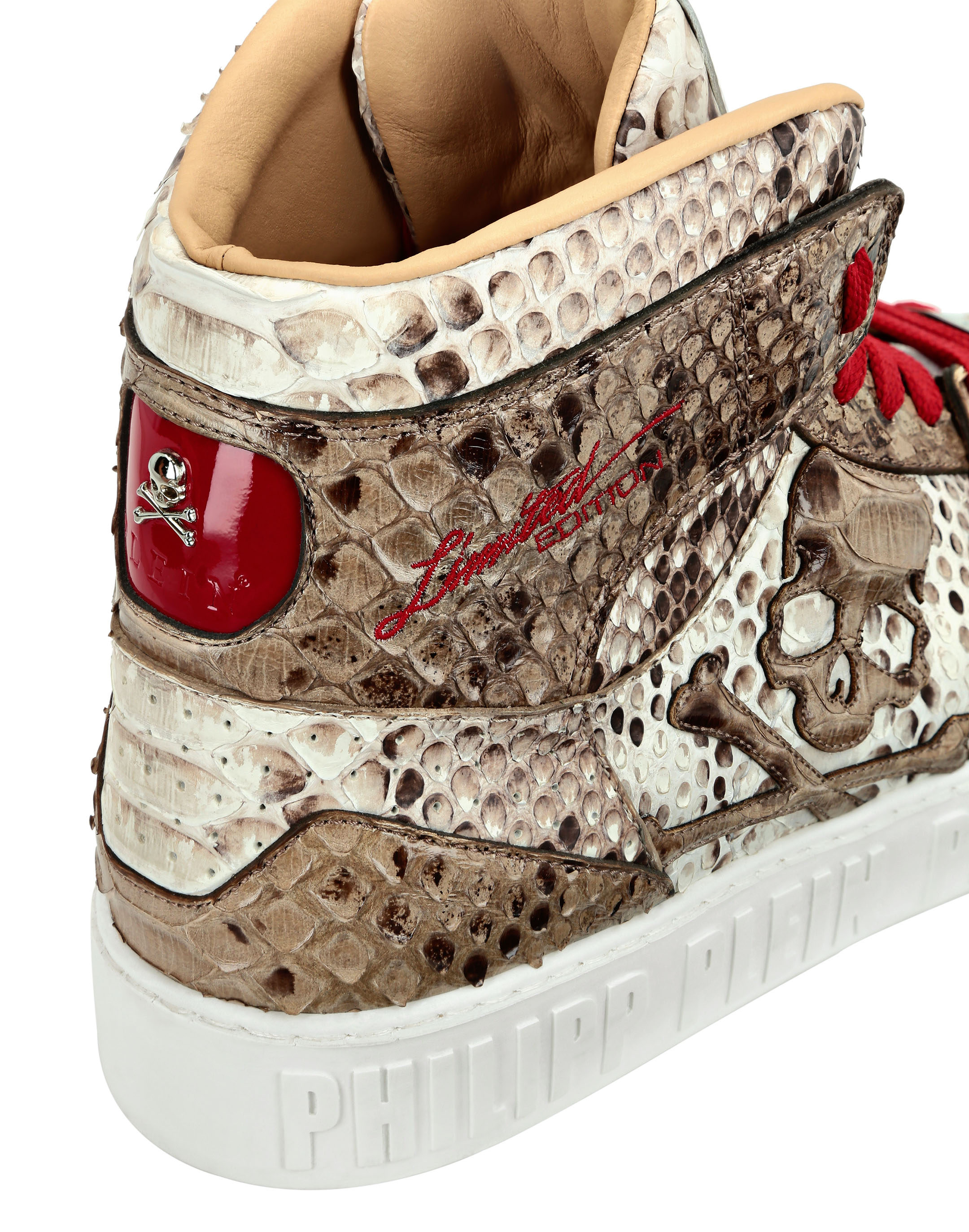 Louis Vuitton Skate Sneaker Brown Snakeskin