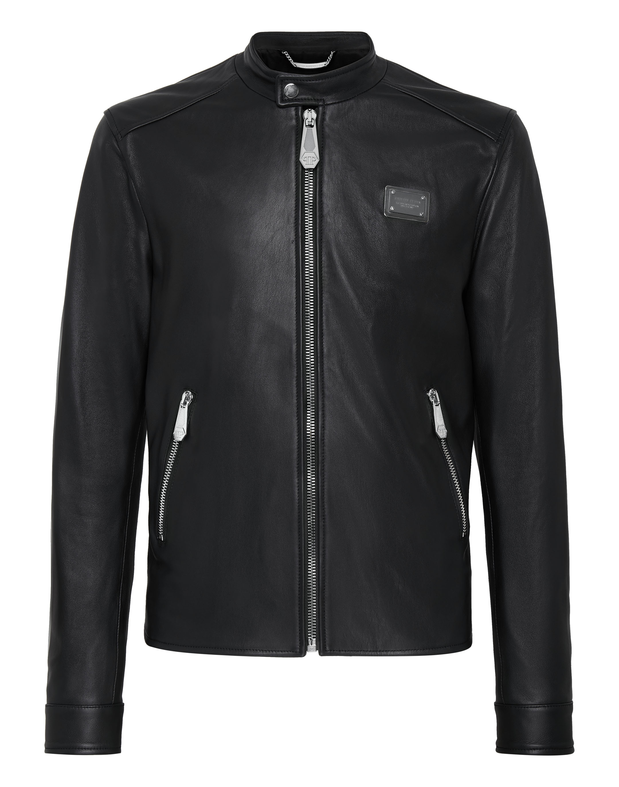 Leather Moto Jacket Statement | Philipp 