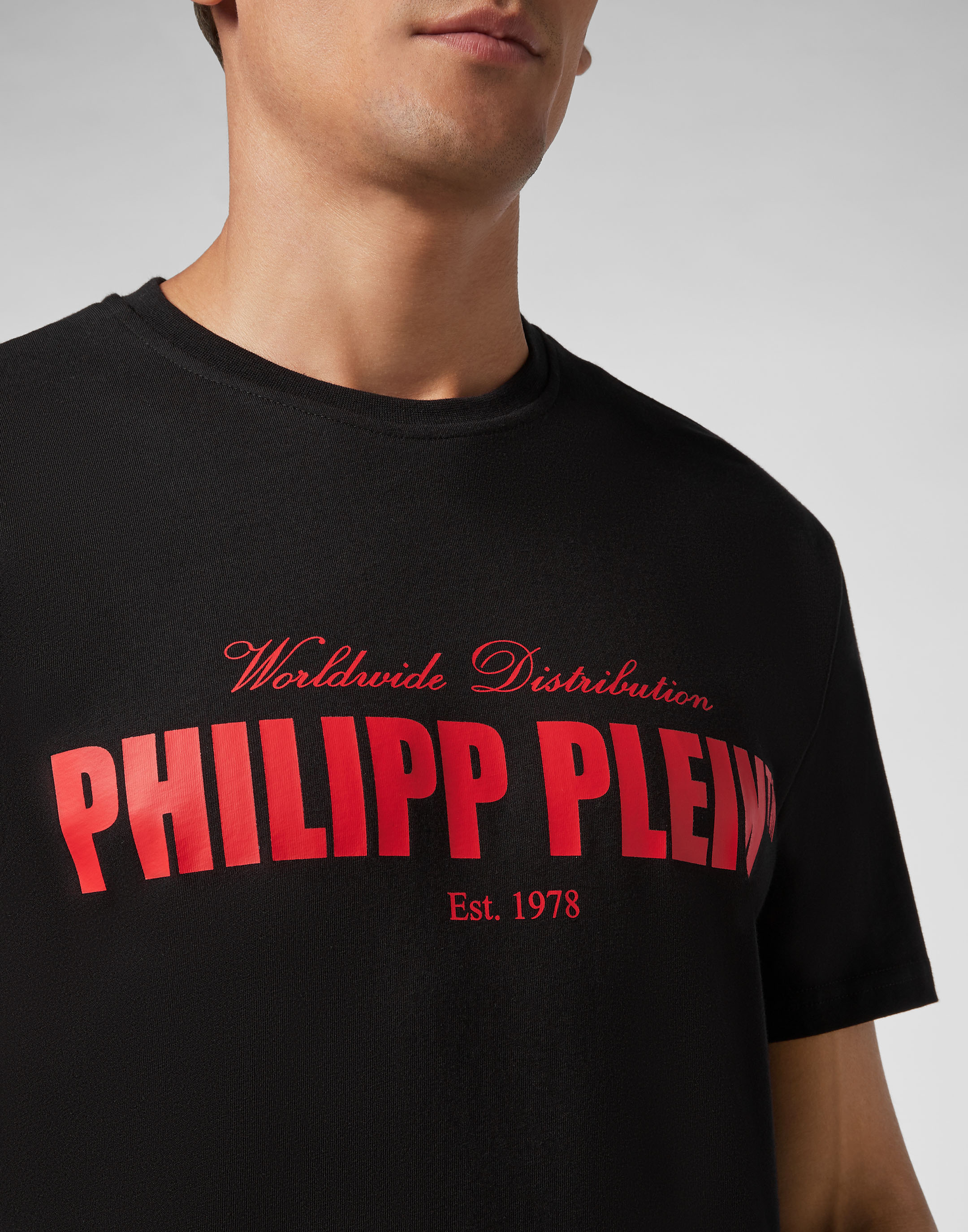 philipp plein t shirt red