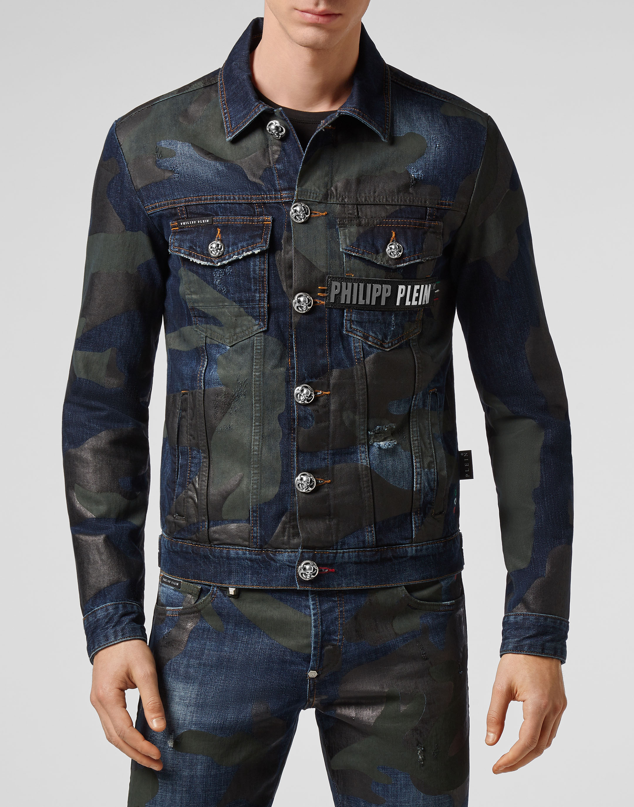 Denim Jacket Camouflage