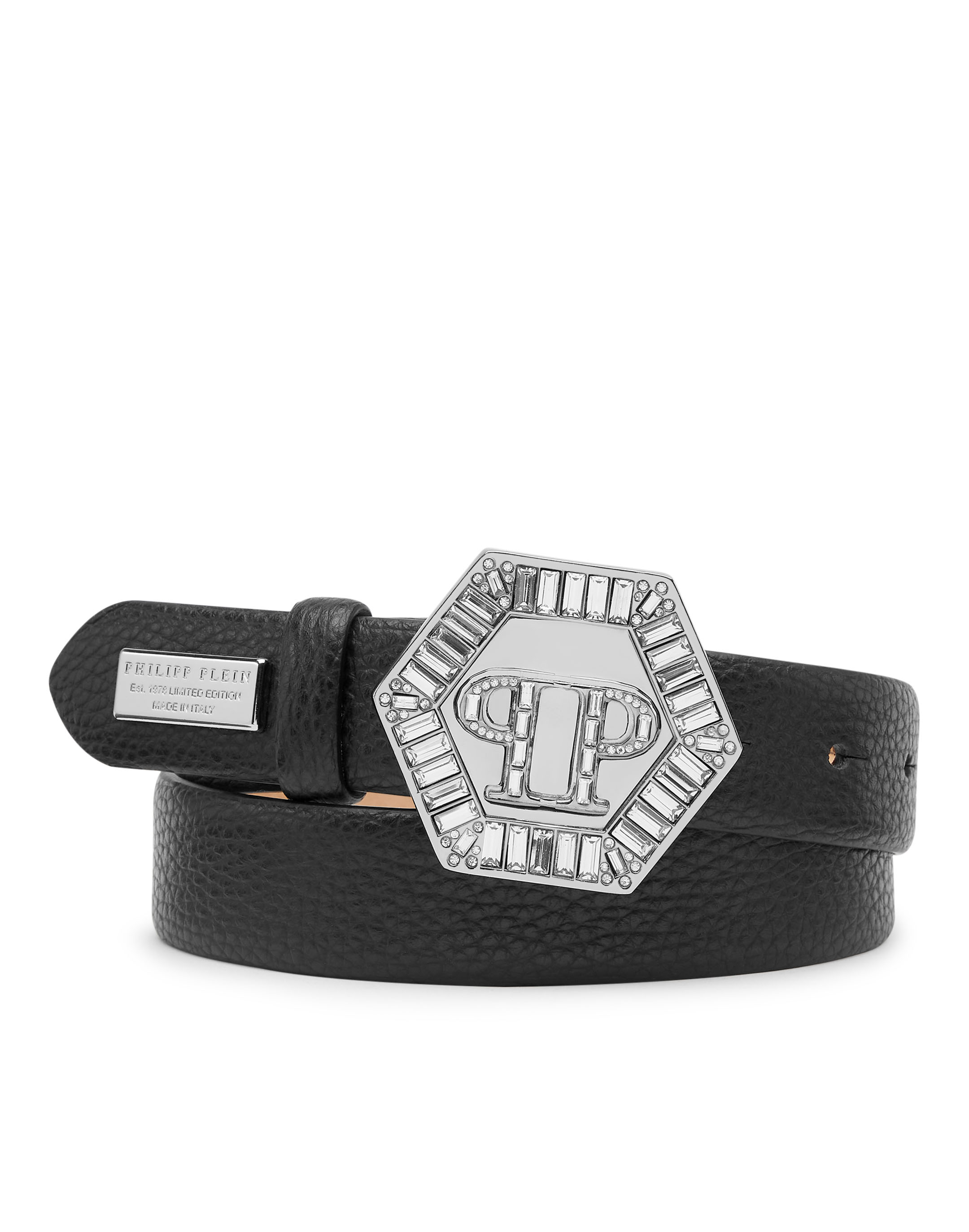 envelop influenza zo veel Leather Belt Iconic Plein | Philipp Plein