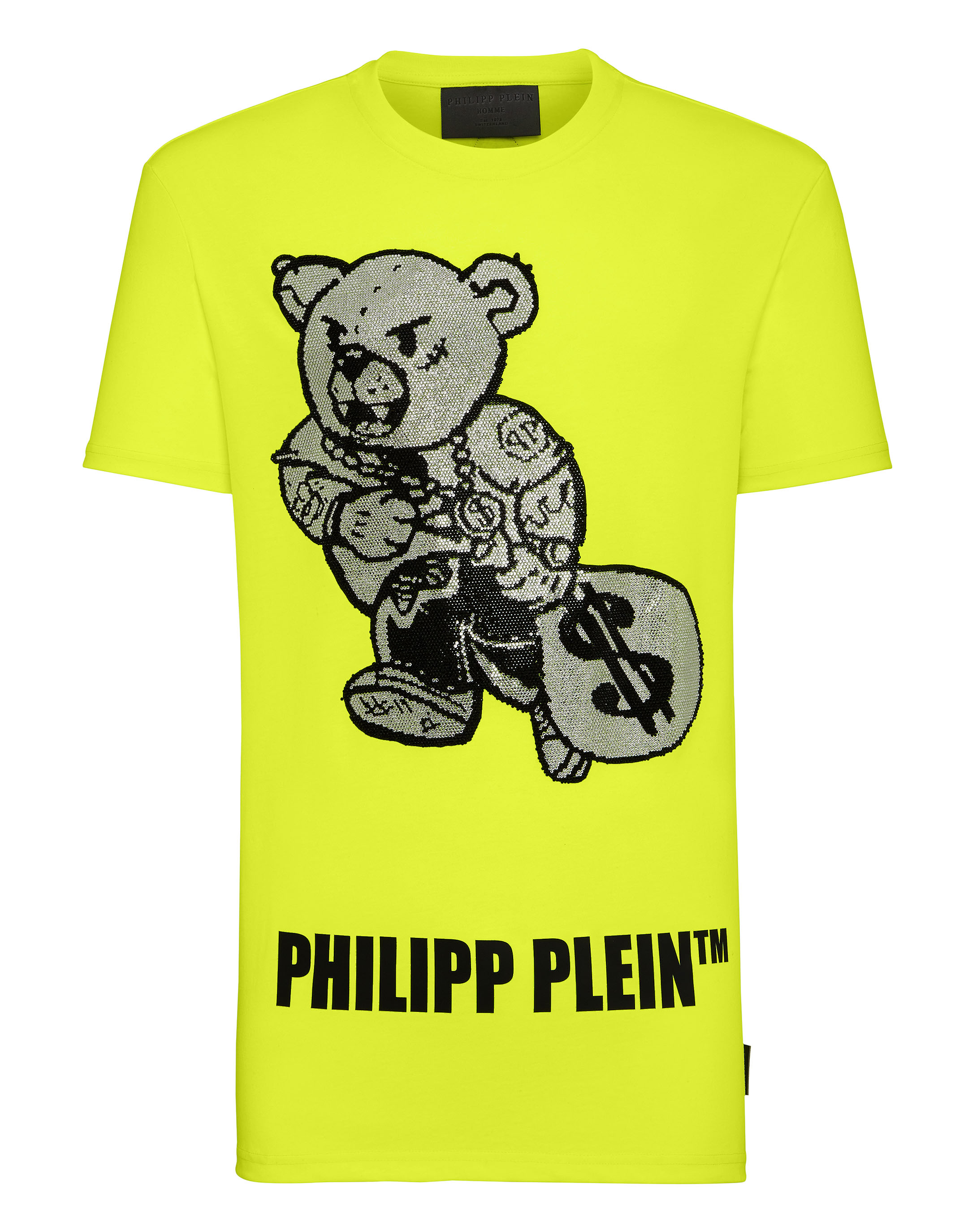 philipp plein t shirt teddy bear