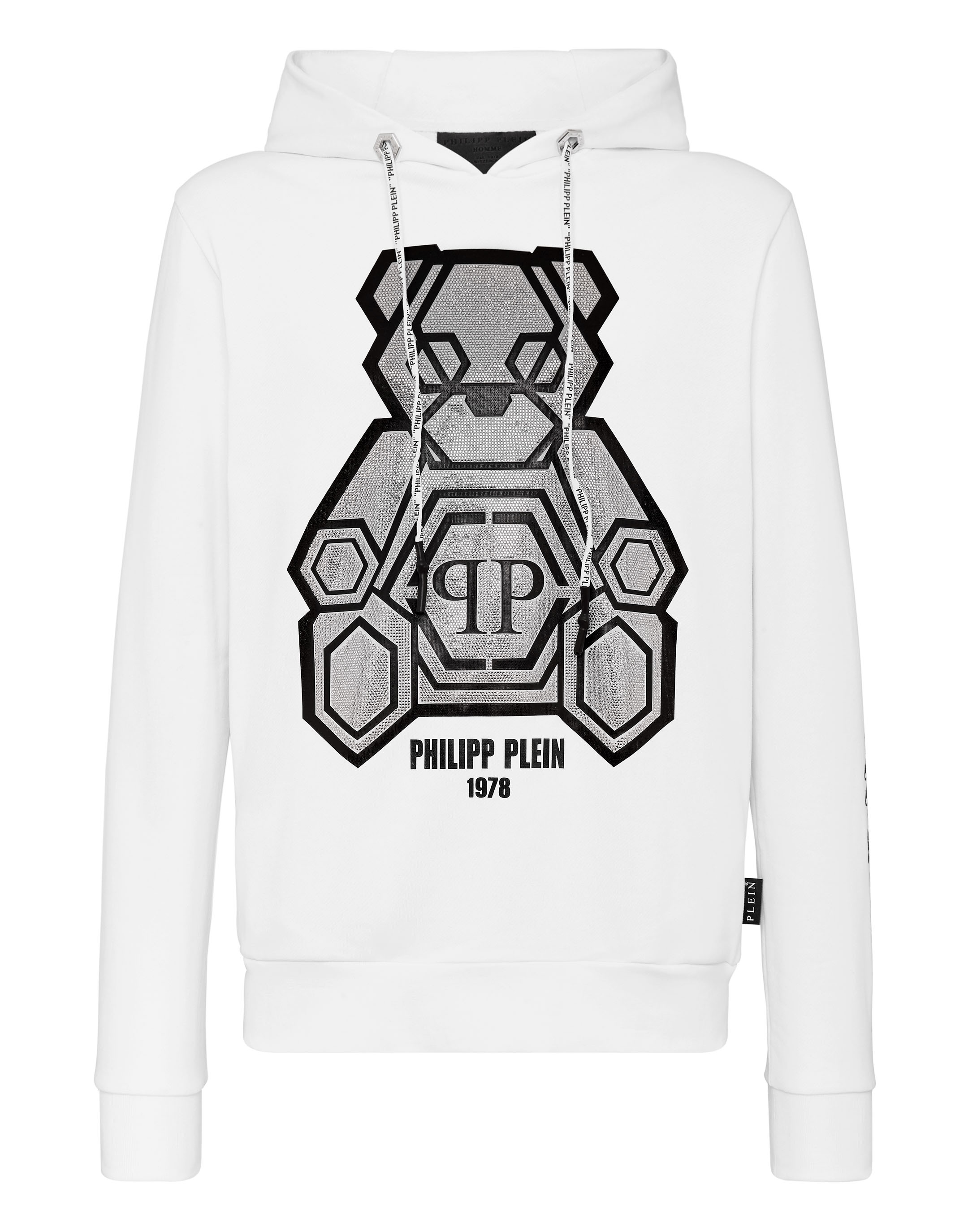 philipp plein hoodie teddy bear