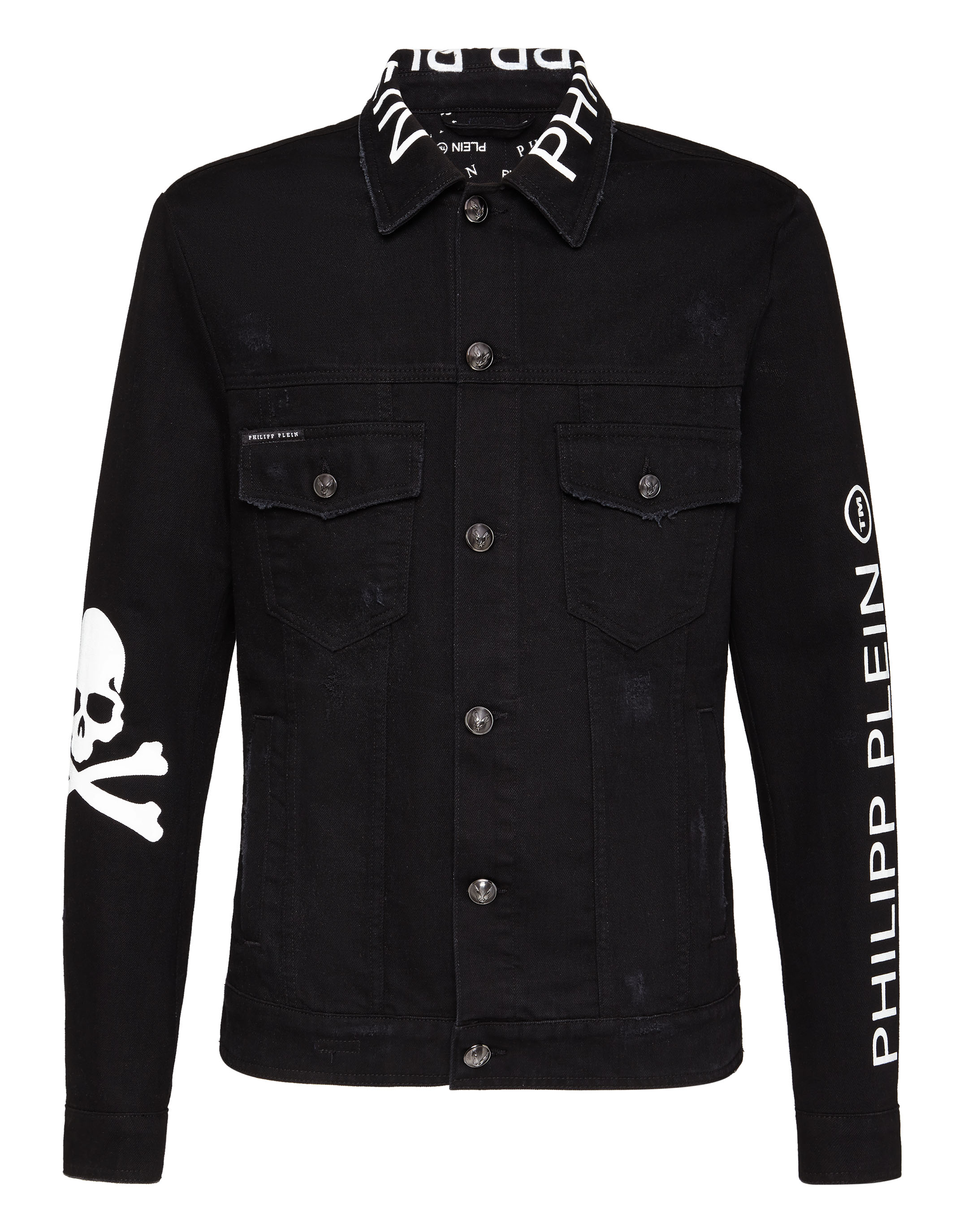 Hoodie Denim Jacket  Philipp Plein Outlet