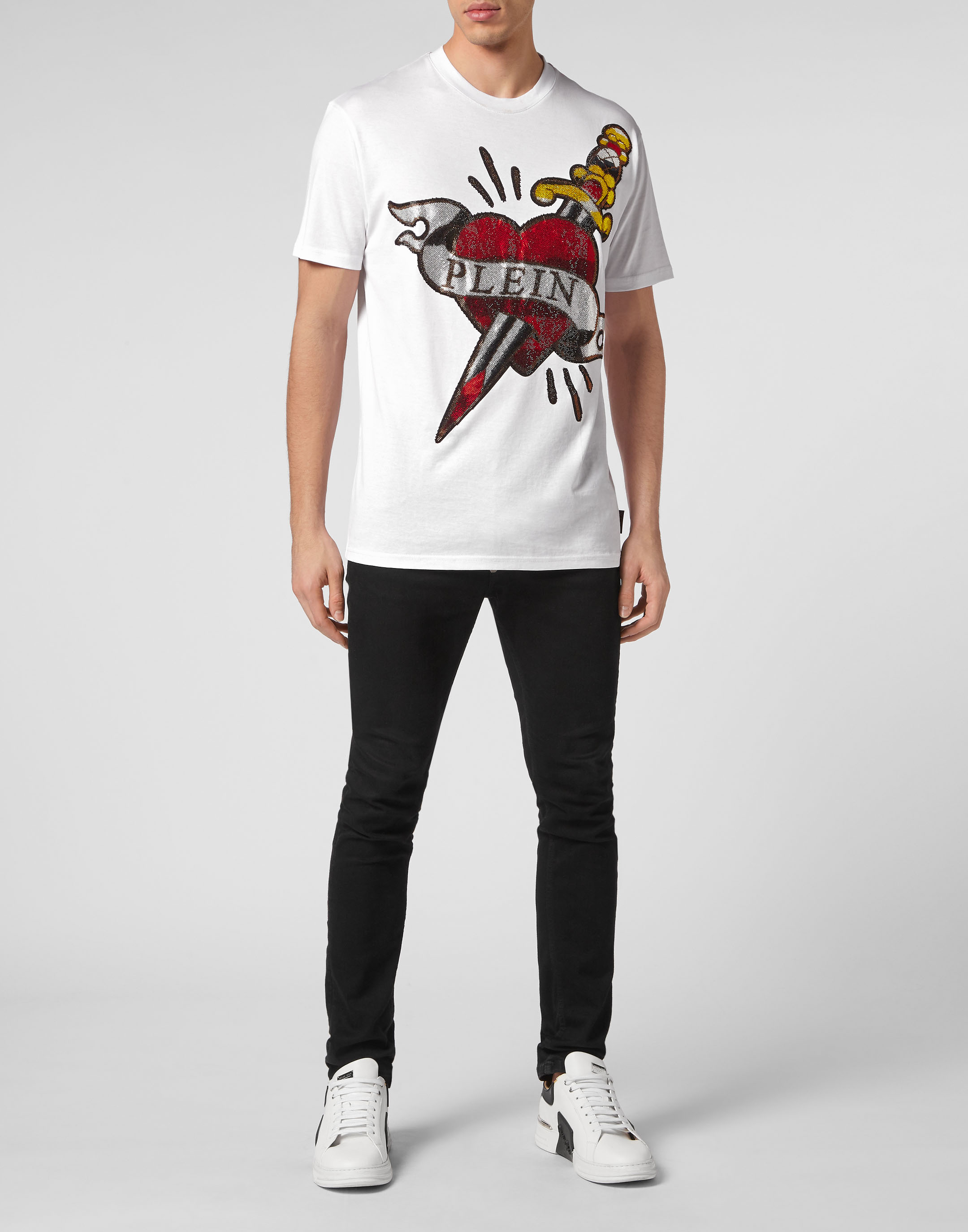 Toronto Raptors Mitchell & Ness Neon Logo T-Shirt