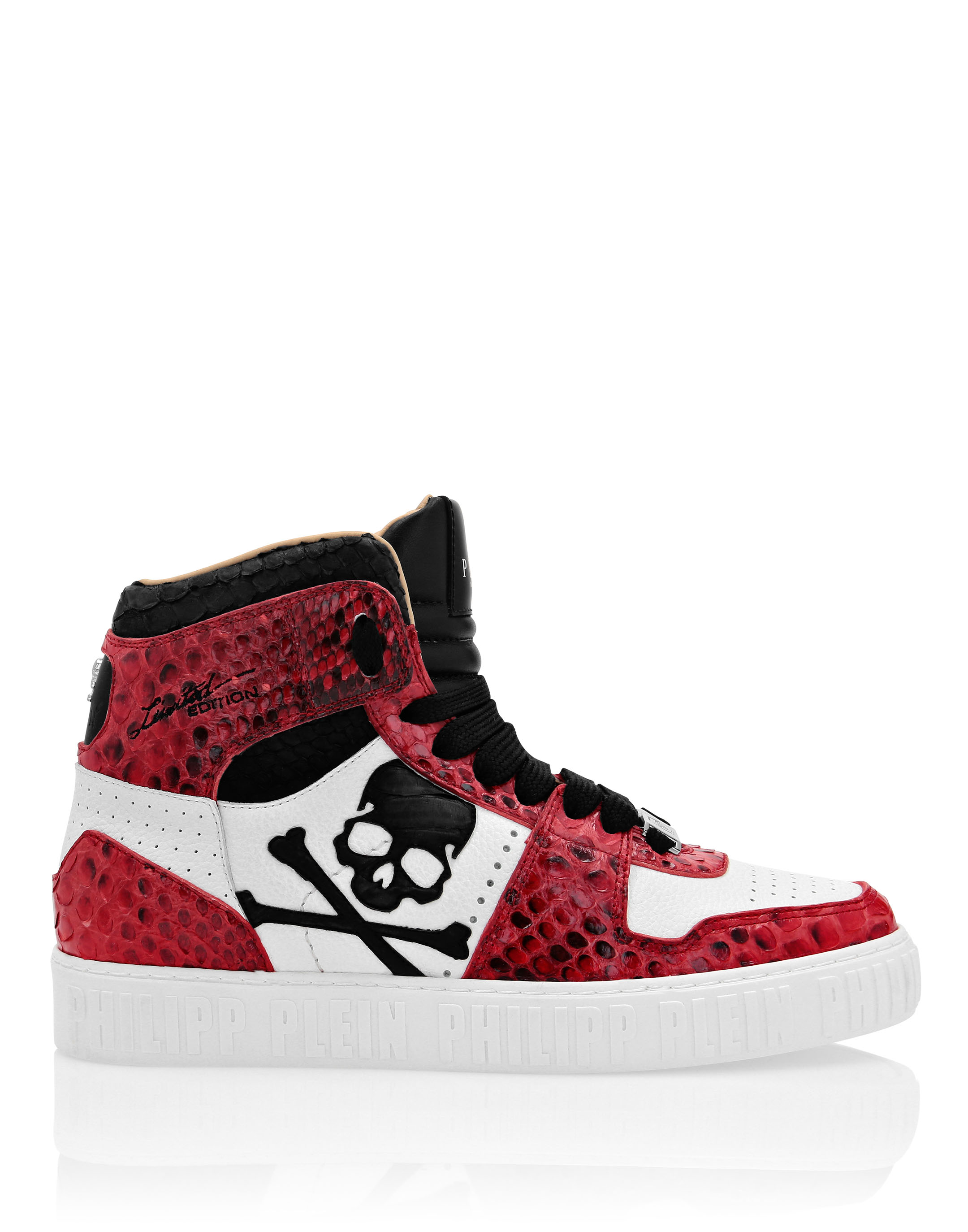 Muildier gips Weggegooid HI-TOP SNEAKERS NOTORIOUS PYTHON SKULL | Philipp Plein