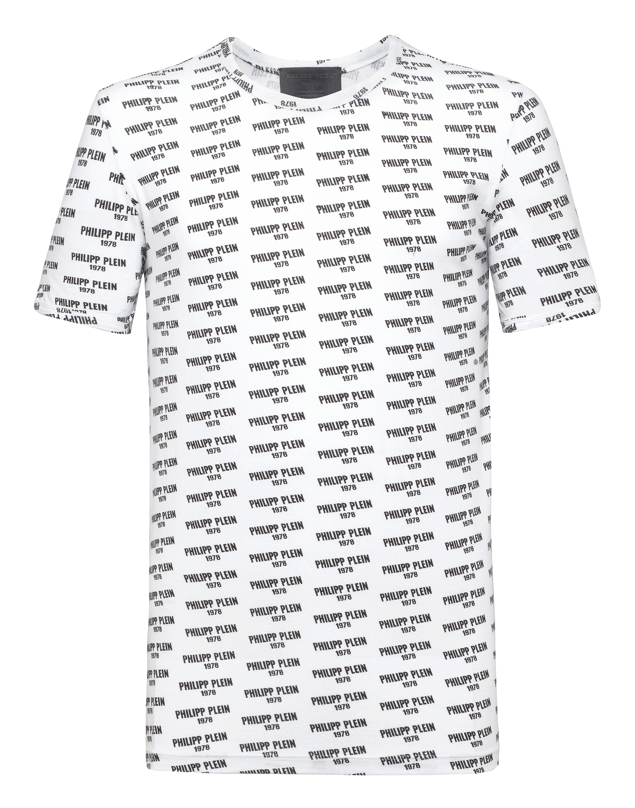 Philipp Plein T-shirt Underwear Pp 1978 In White / Black