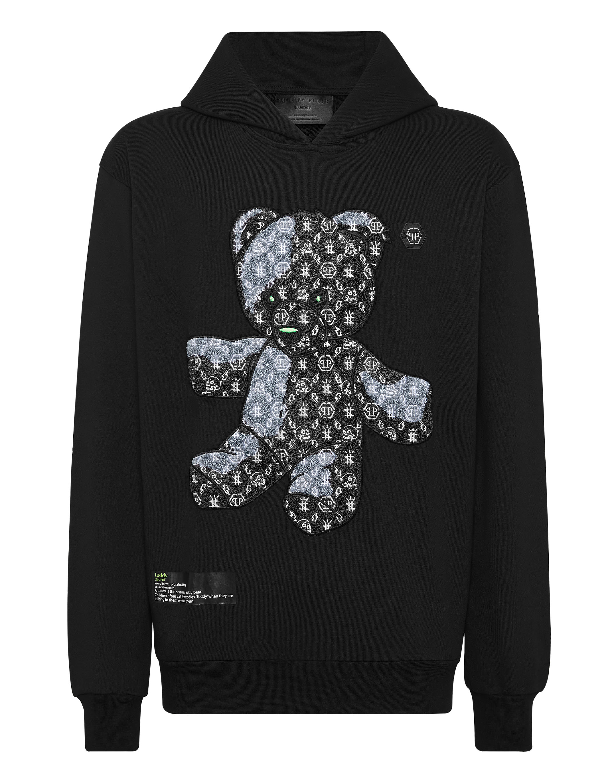 philipp plein hoodie teddy bear