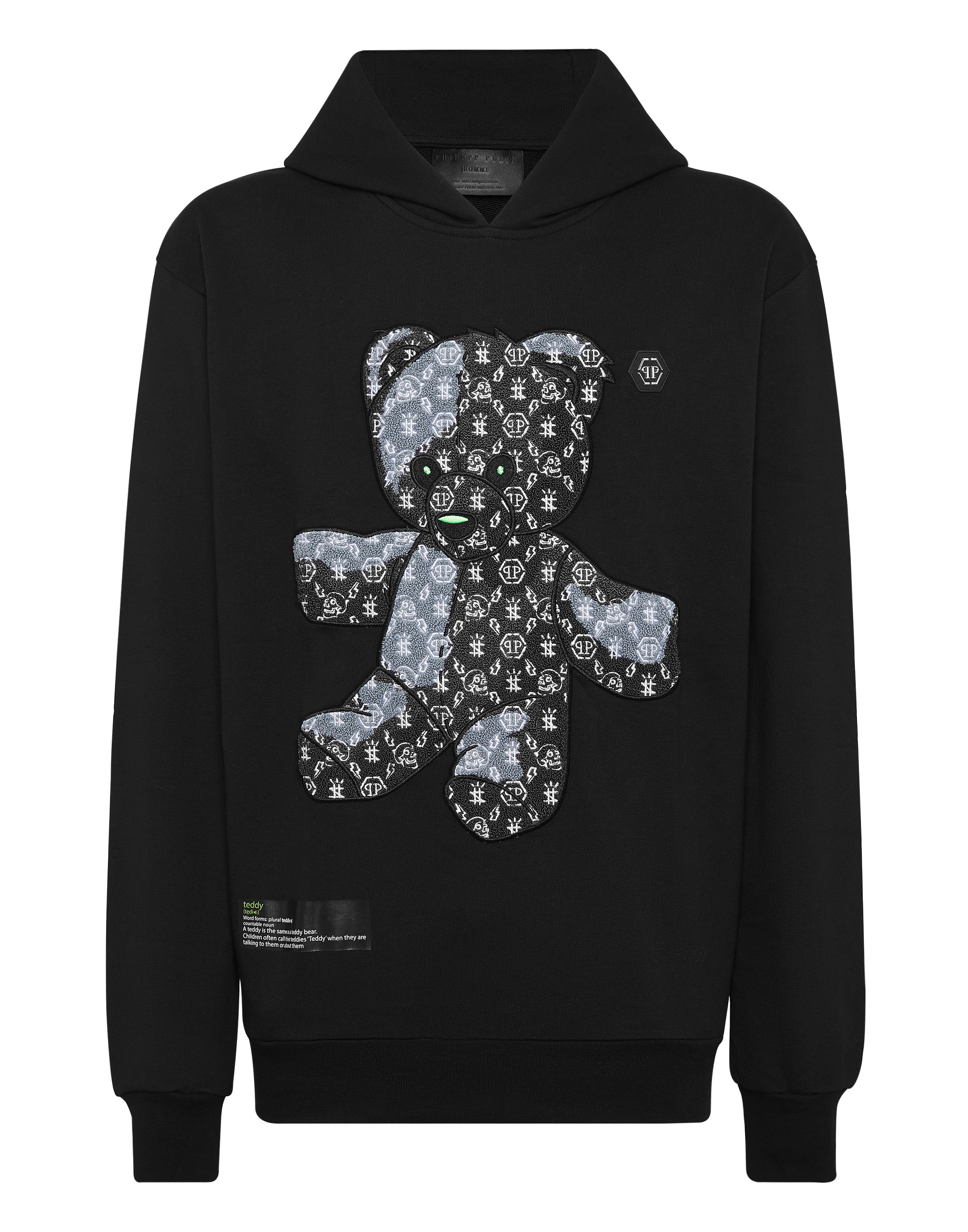 sweater with teddy bear