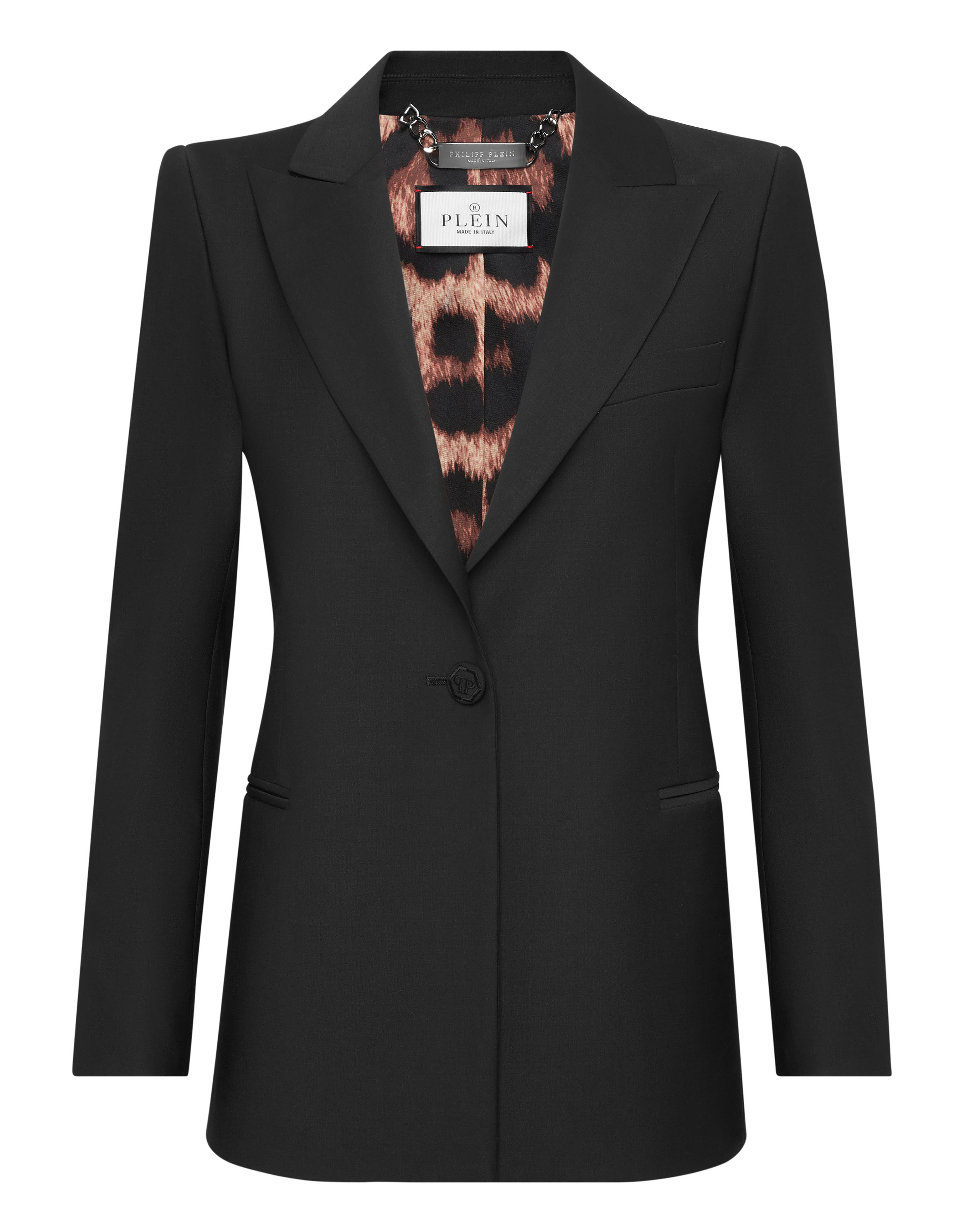 Wool Blazer Skull strass | Philipp Plein
