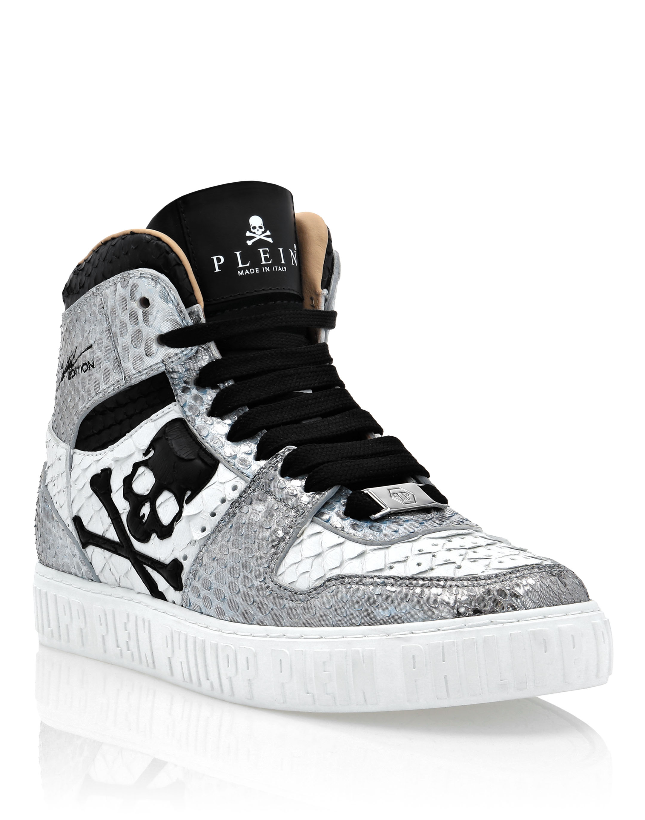 Net zo Wantrouwen Oude man HI-TOP SNEAKERS NOTORIOUS PYTHON SKULL | Philipp Plein