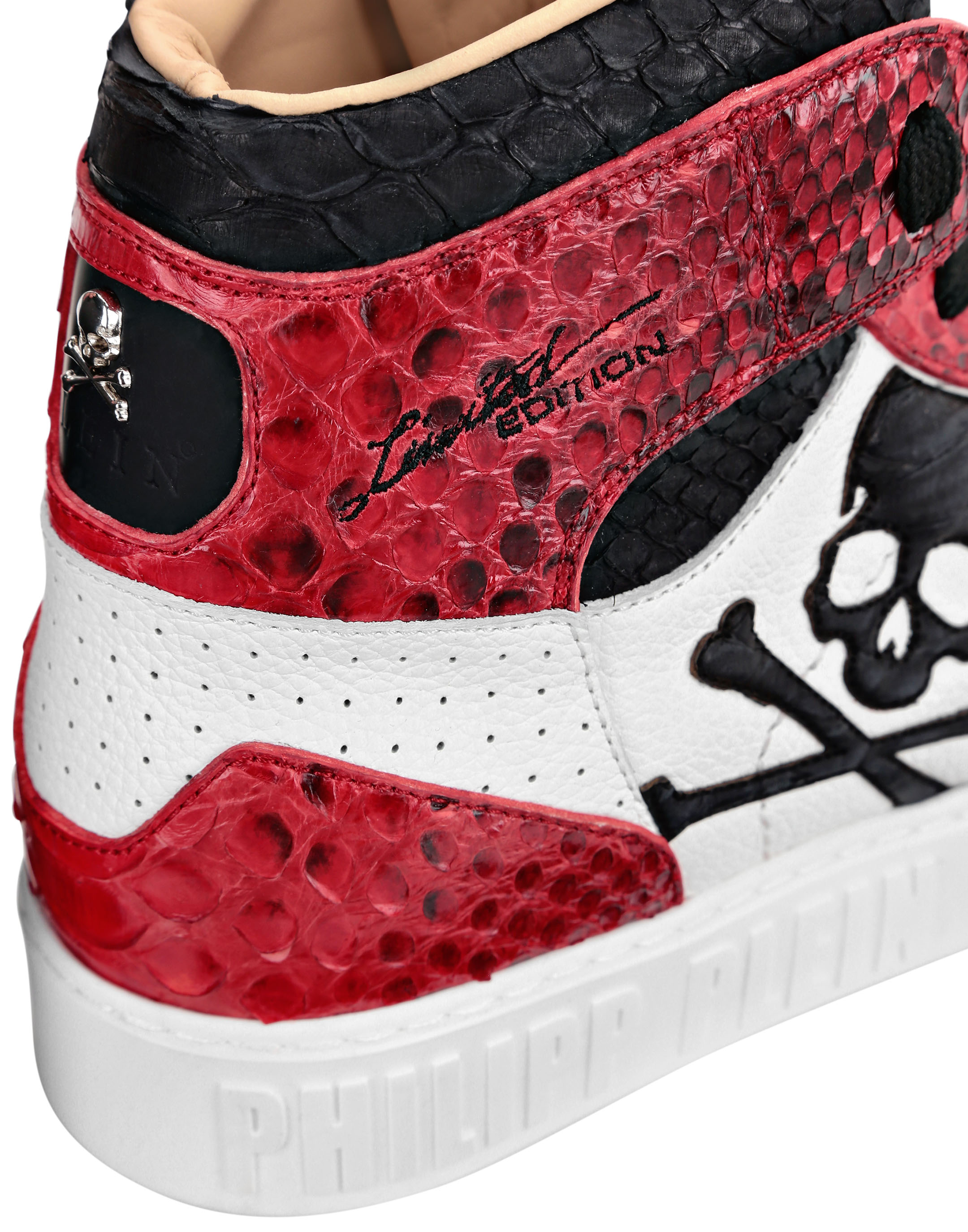 HI-TOP SNEAKERS NOTORIOUS PYTHON SKULL