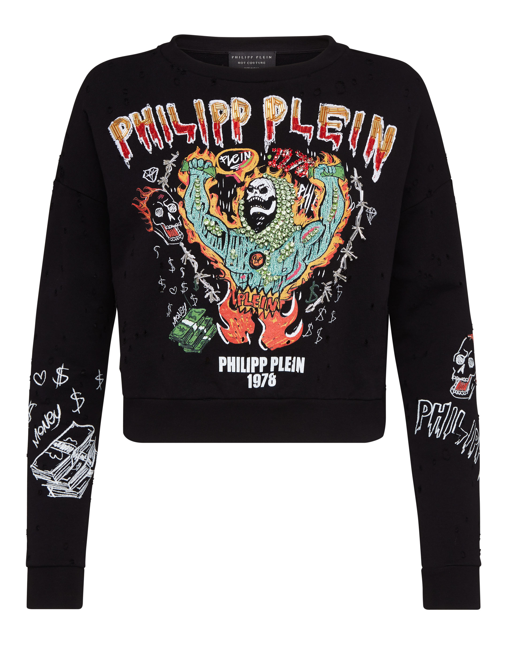 sweatshirt graffiti