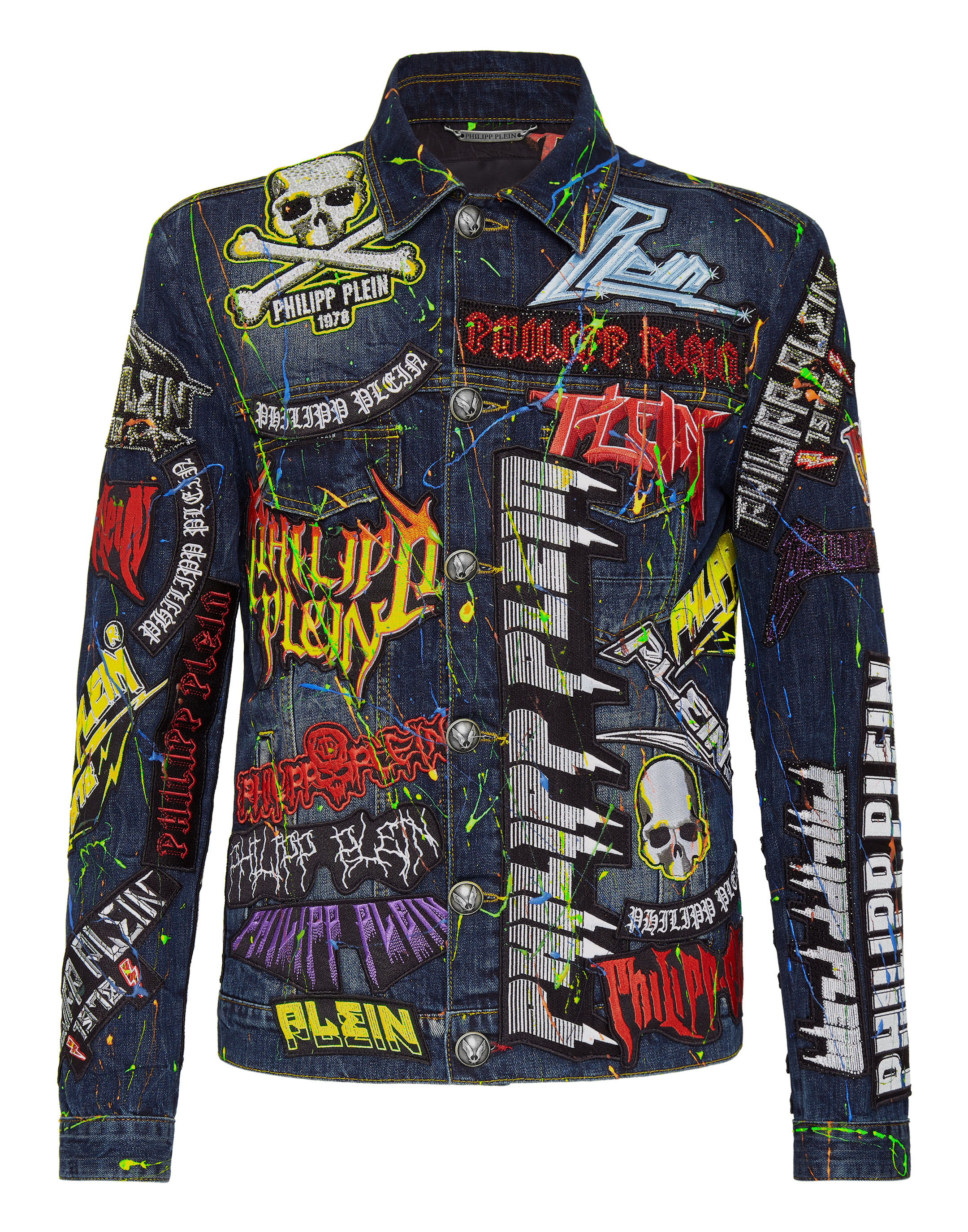 Denim Jacket Rock Pp Philipp Plein