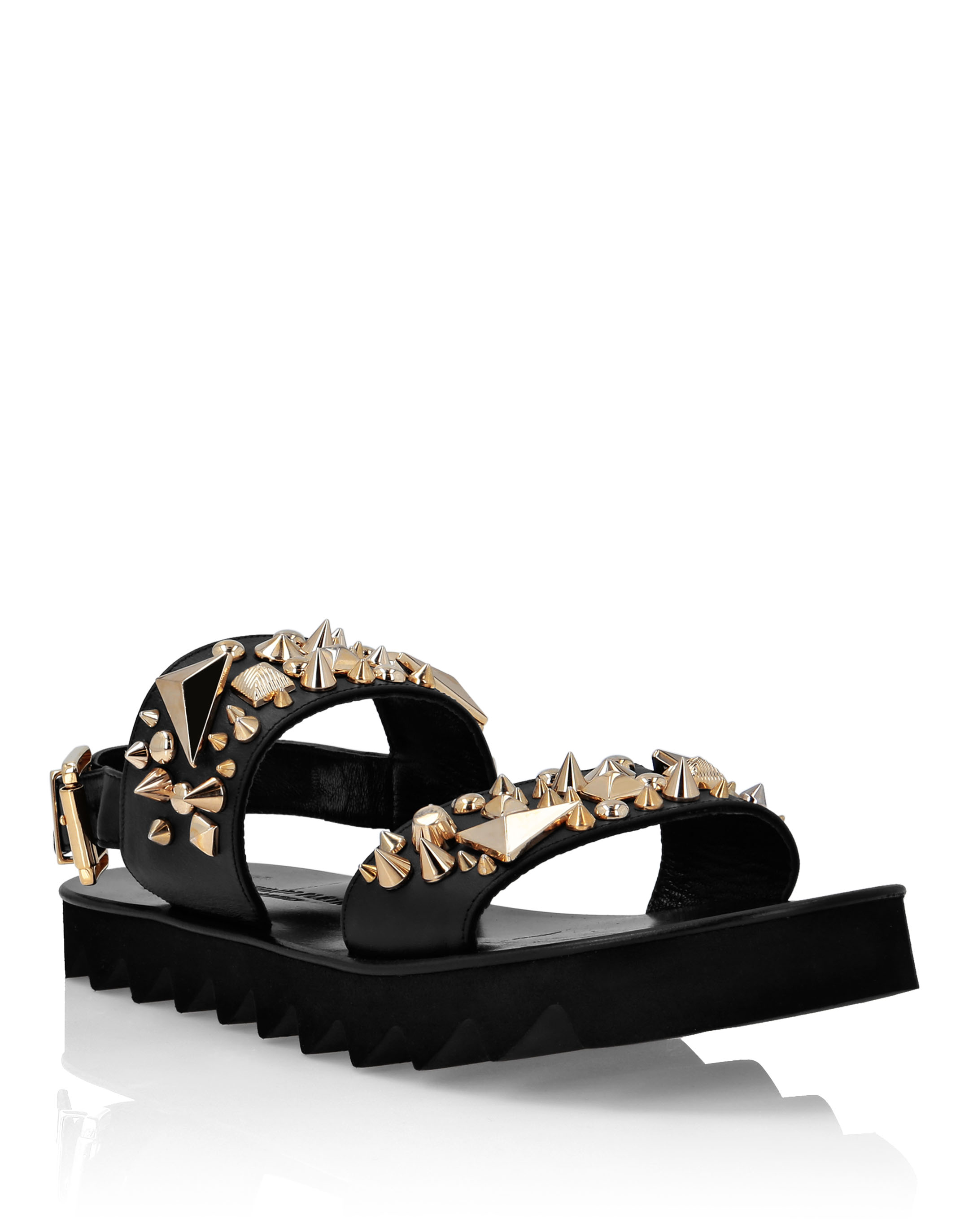 sandals with studs on them