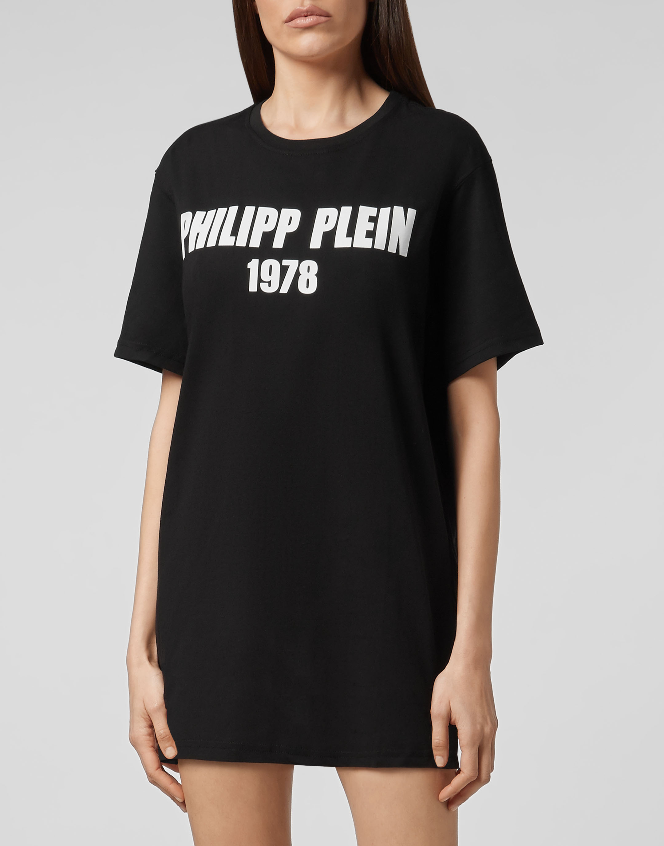 Antecedent doe niet ondanks T-shirt Round Neck SS PP1978 | Philipp Plein