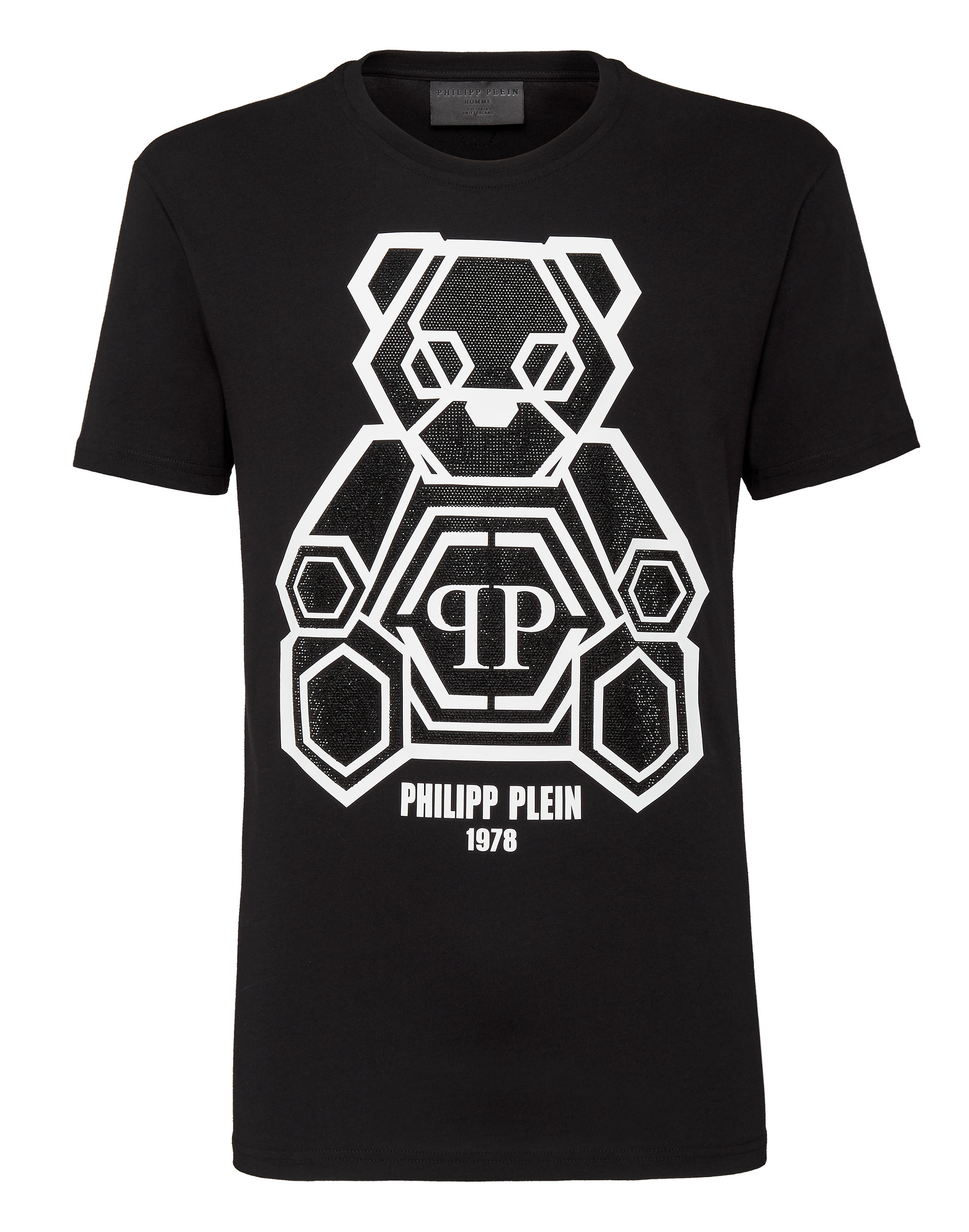 shirt with teddy bear logo