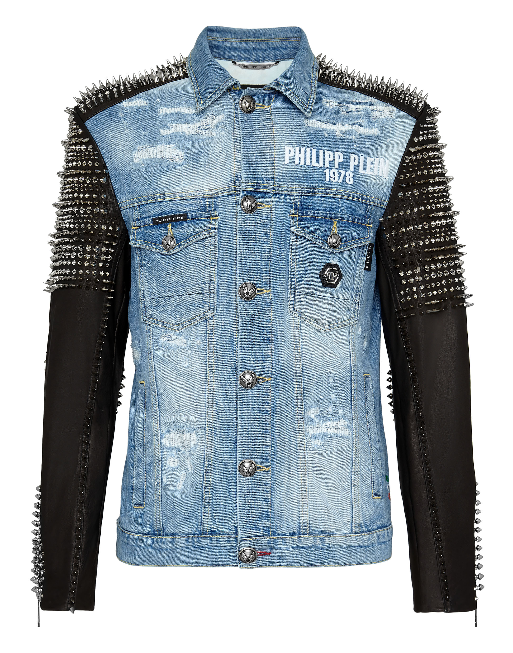 philipp plein denim jacket