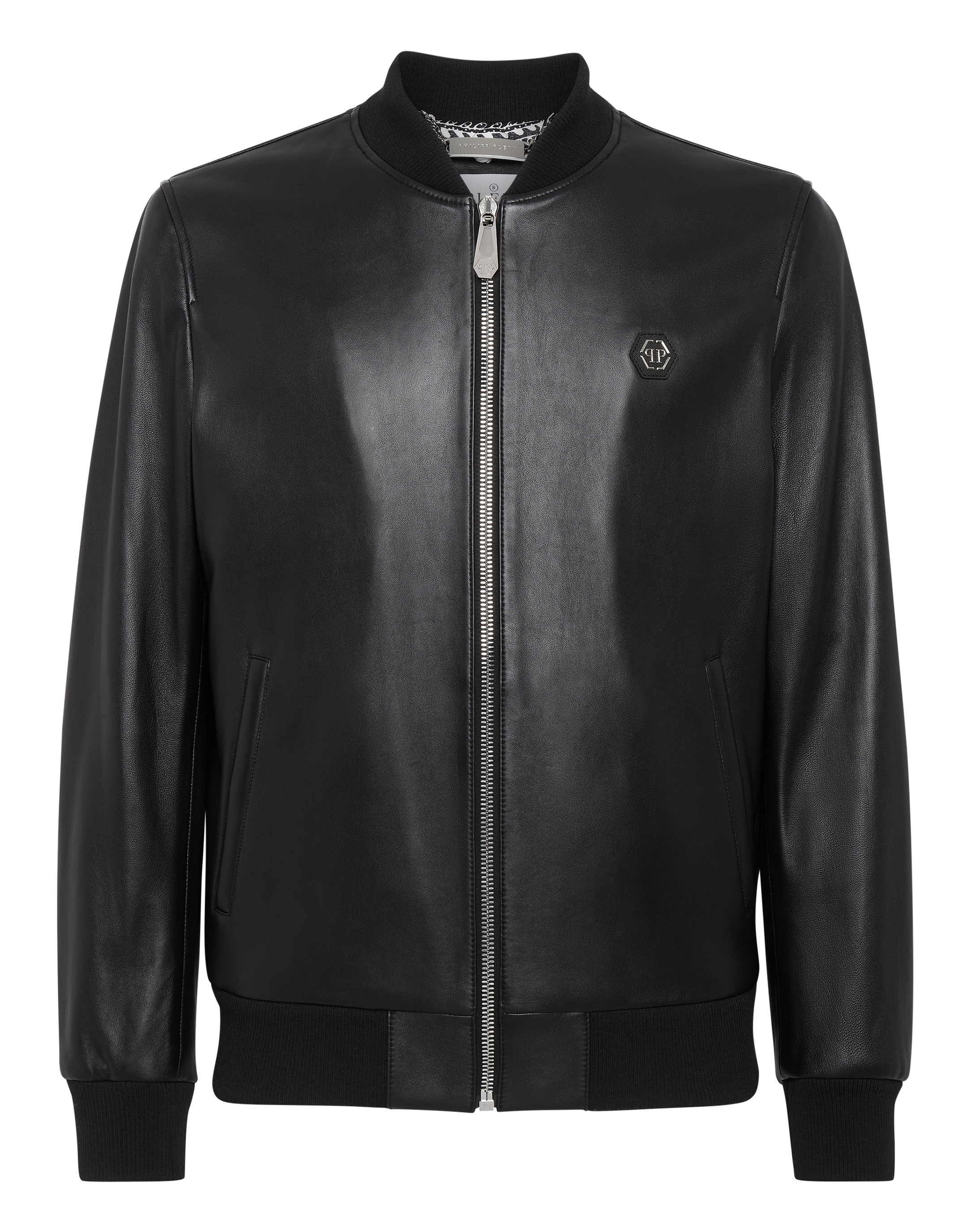 Leather Bomber Paisley Stones | Philipp Plein