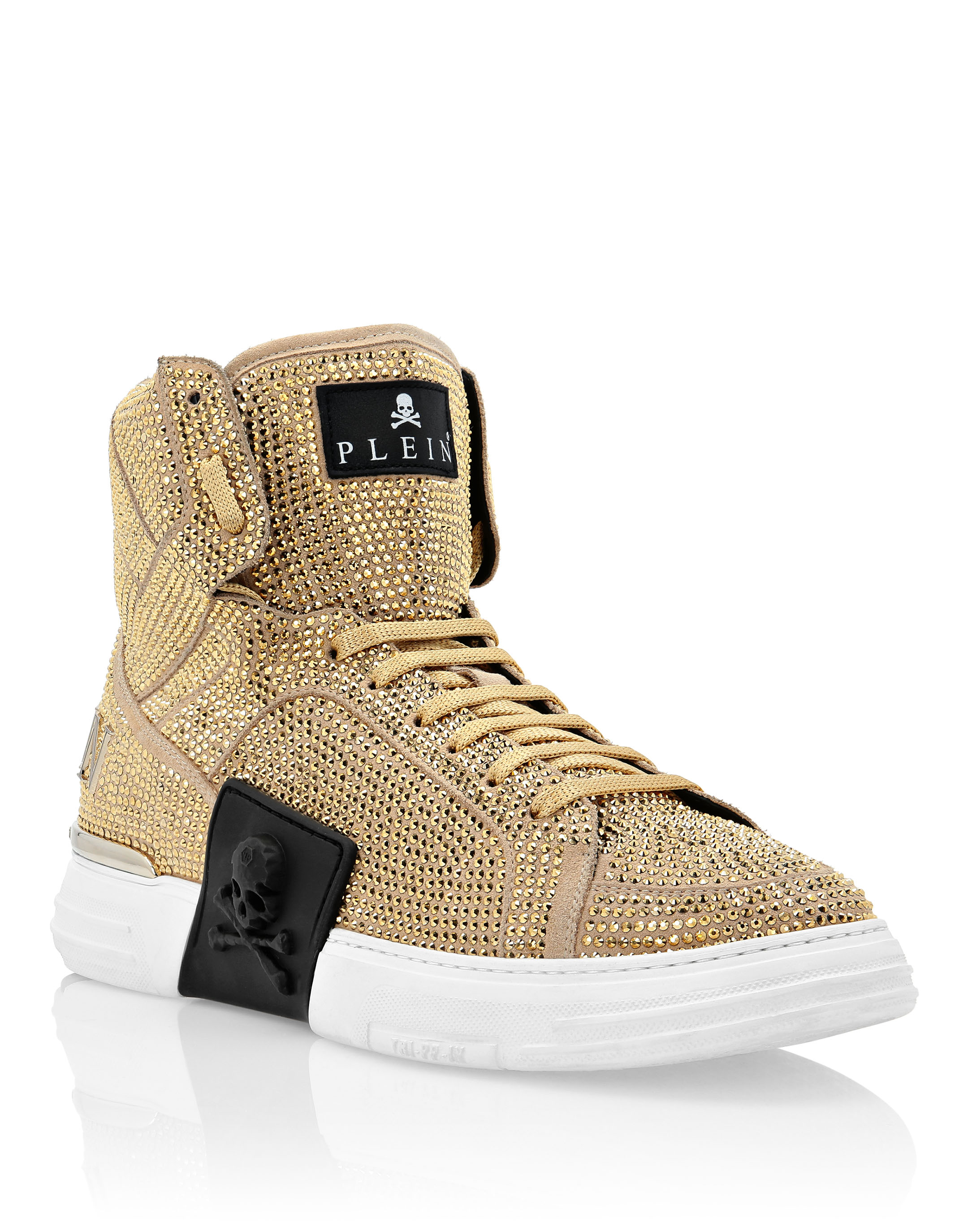 niets Handig waarde Hi-Top Sneakers Gold | Philipp Plein