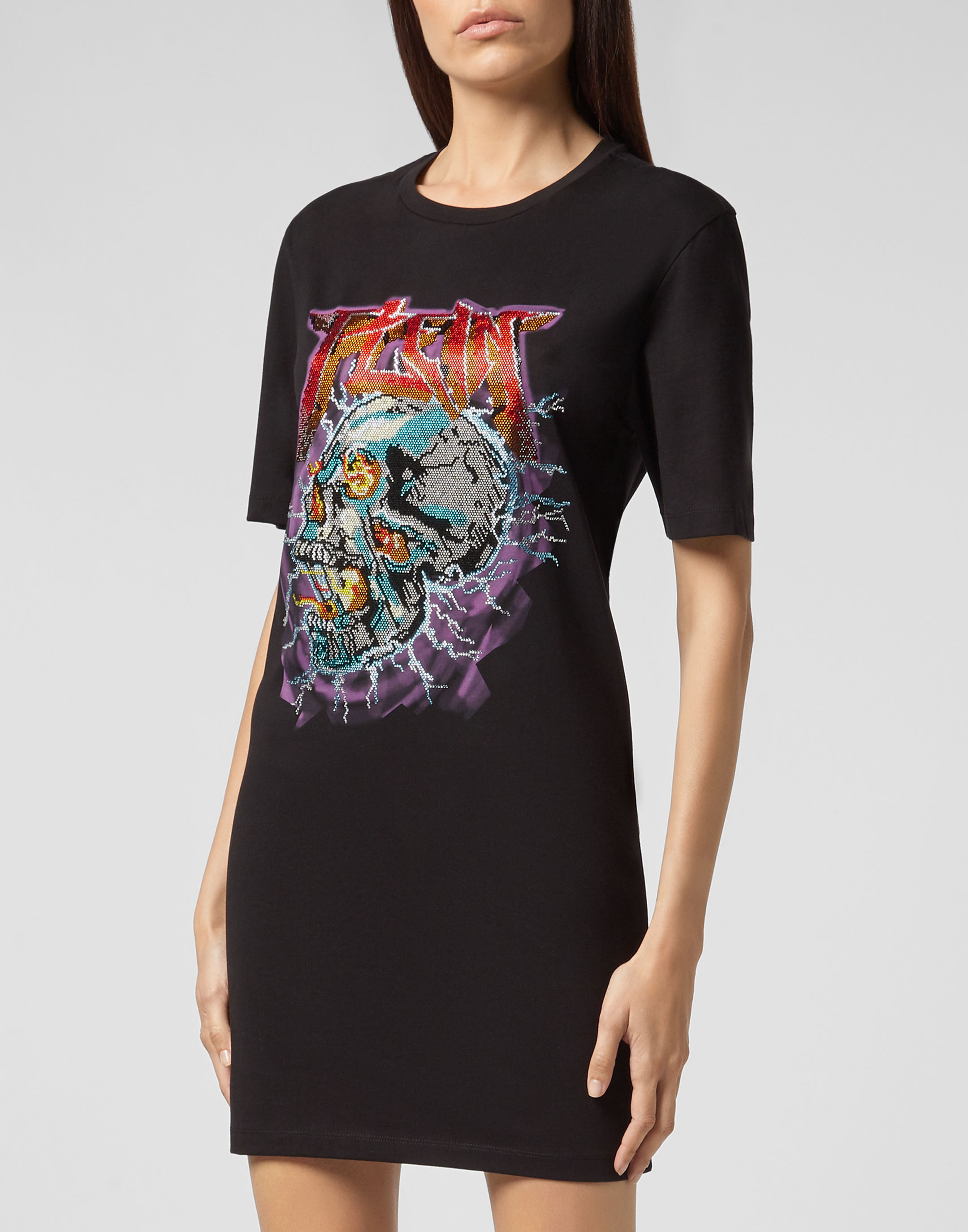 rock t shirt dress