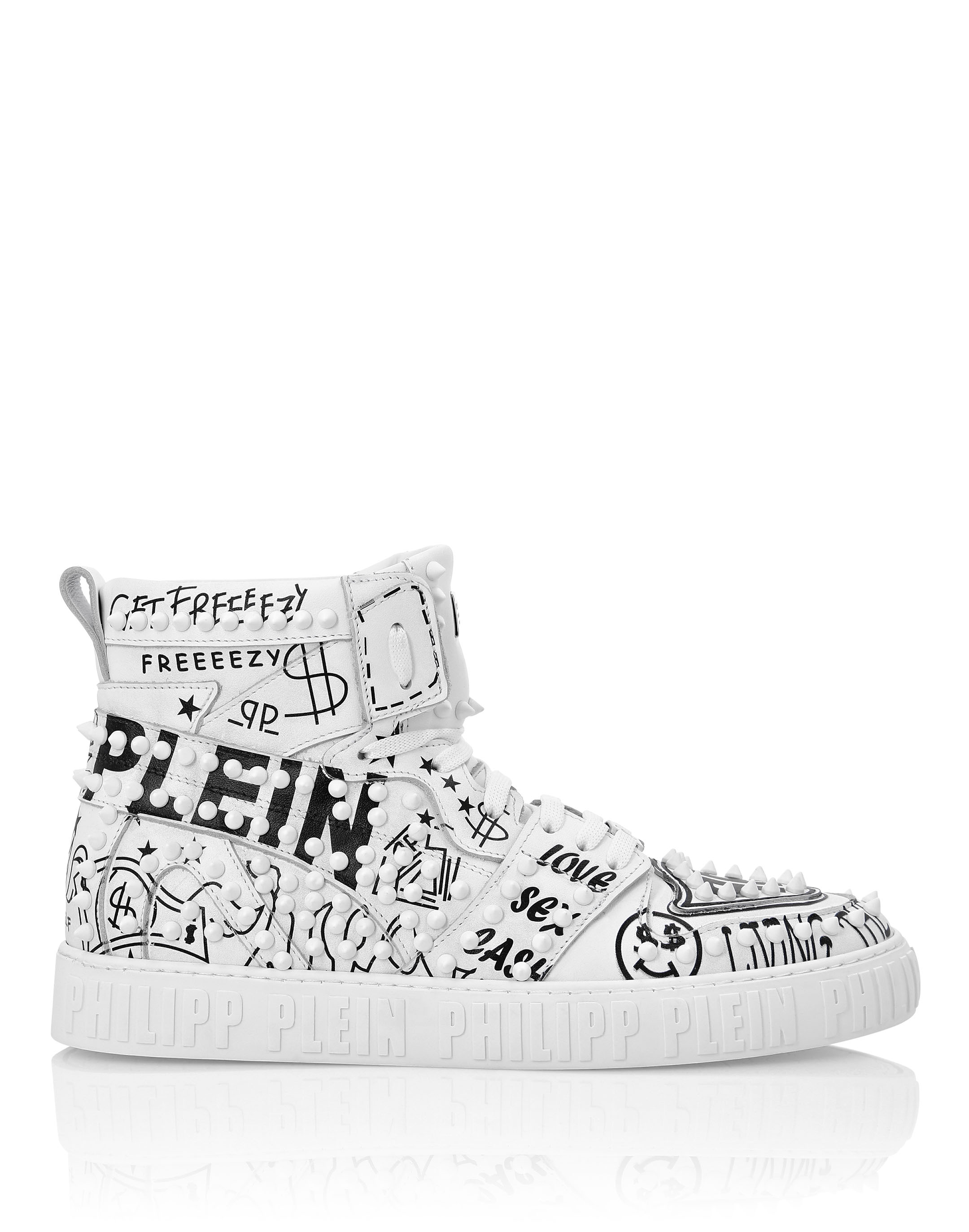 hi top sneakers philipp plein