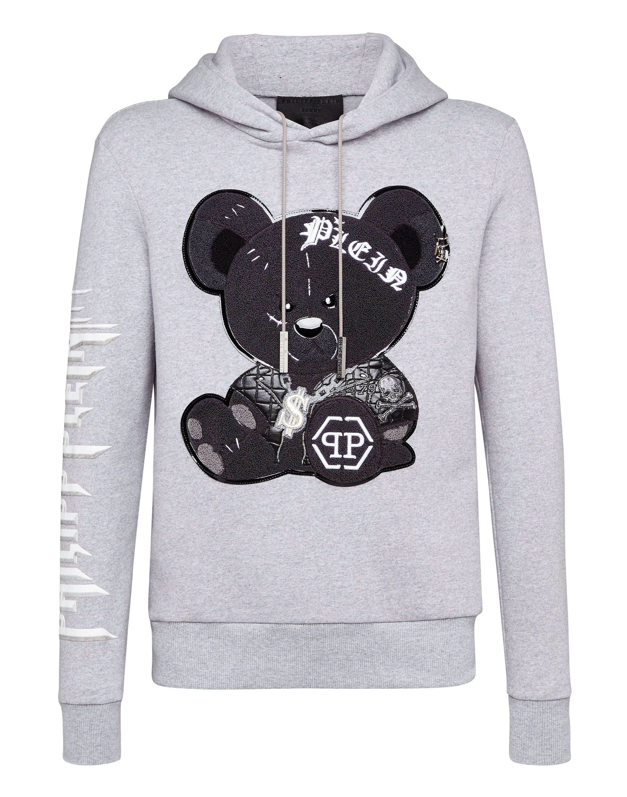 mode eenheid Portret Hoodie sweatshirt MM Teddy Bear | Philipp Plein