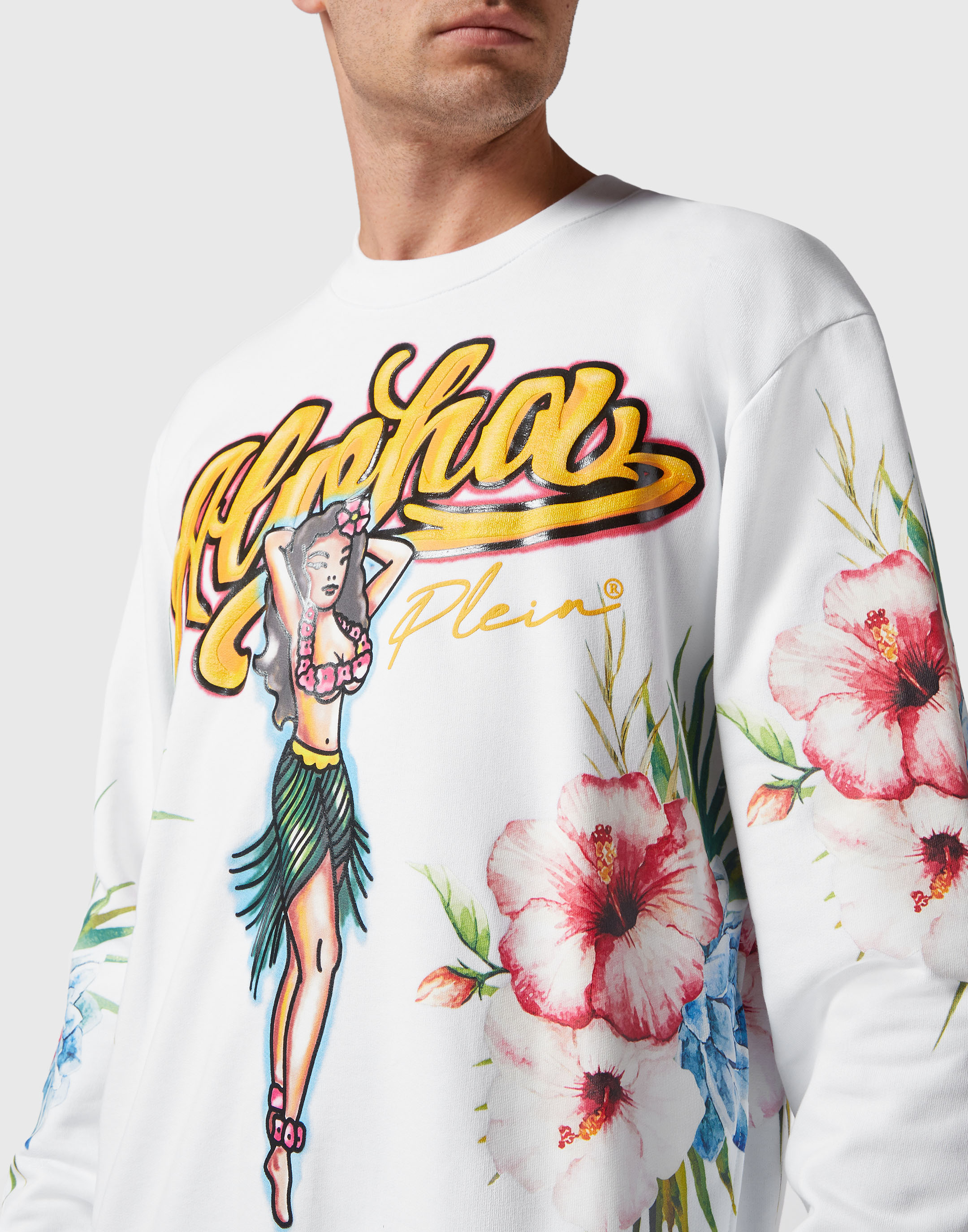 Sweatshirt LS Hawaii | Philipp Plein