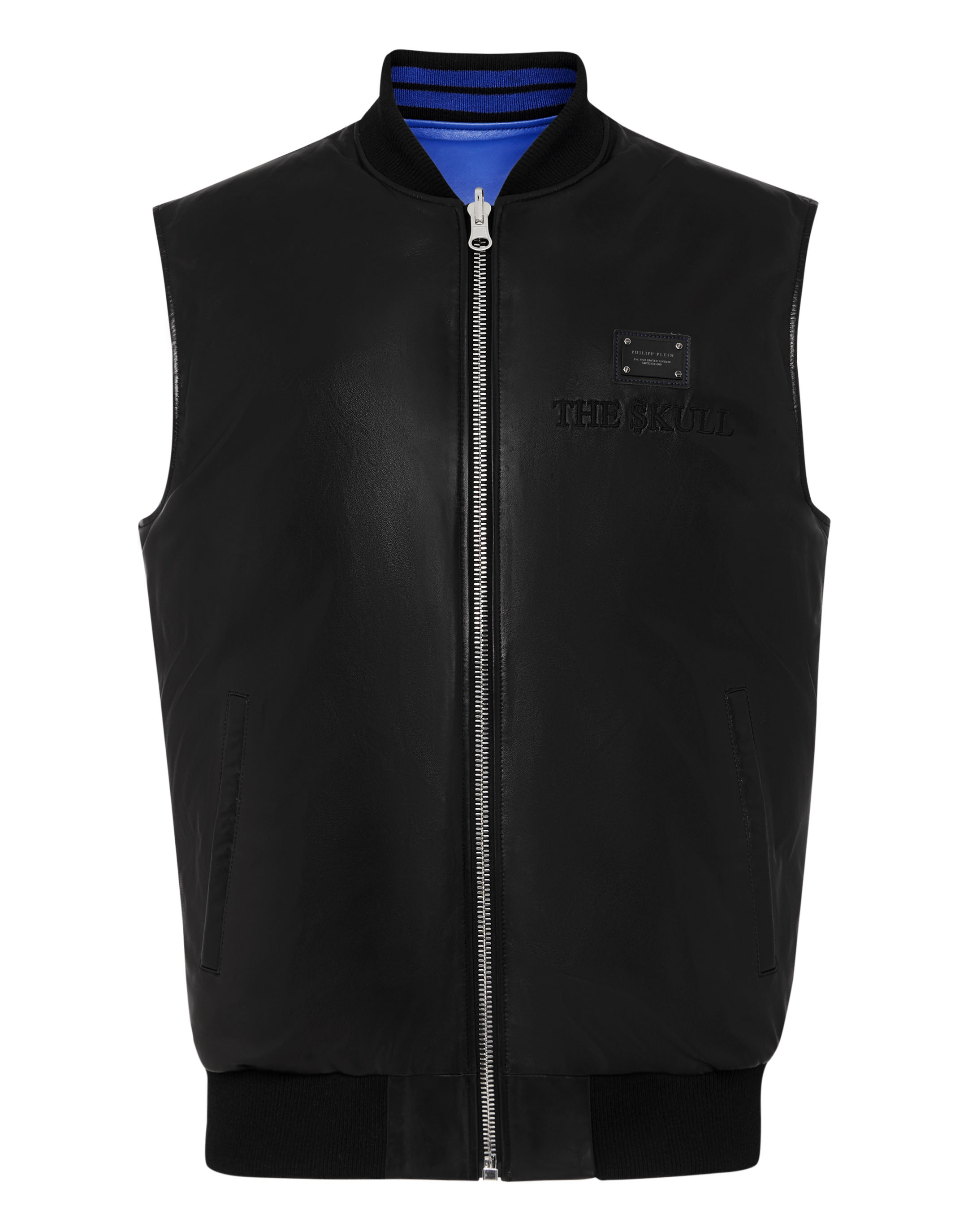 Leather short vest Et Vous Black size L International in Leather
