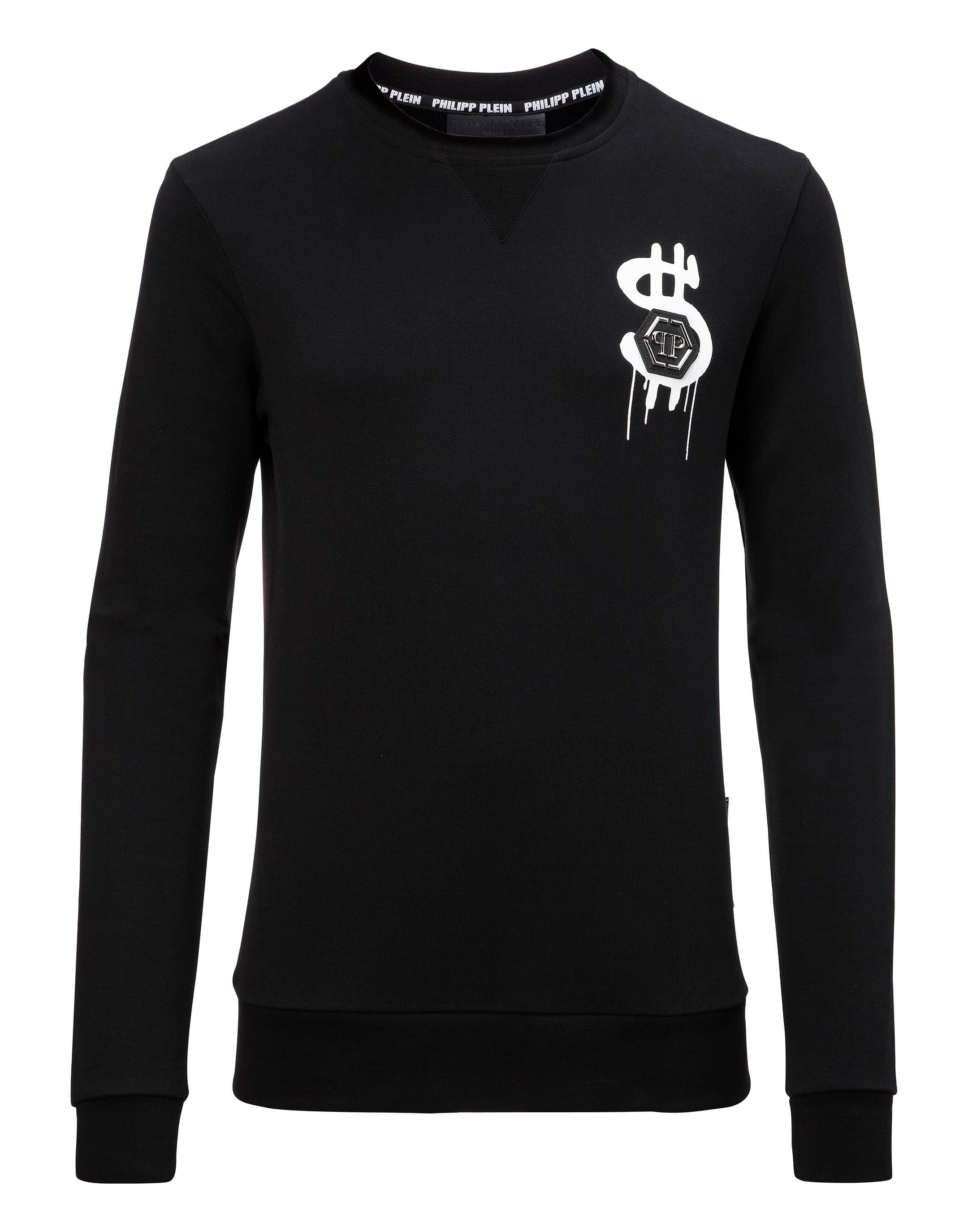 Alrededor Encantador rizo Sweatshirt round neck LS "Dollar fly" | Philipp Plein