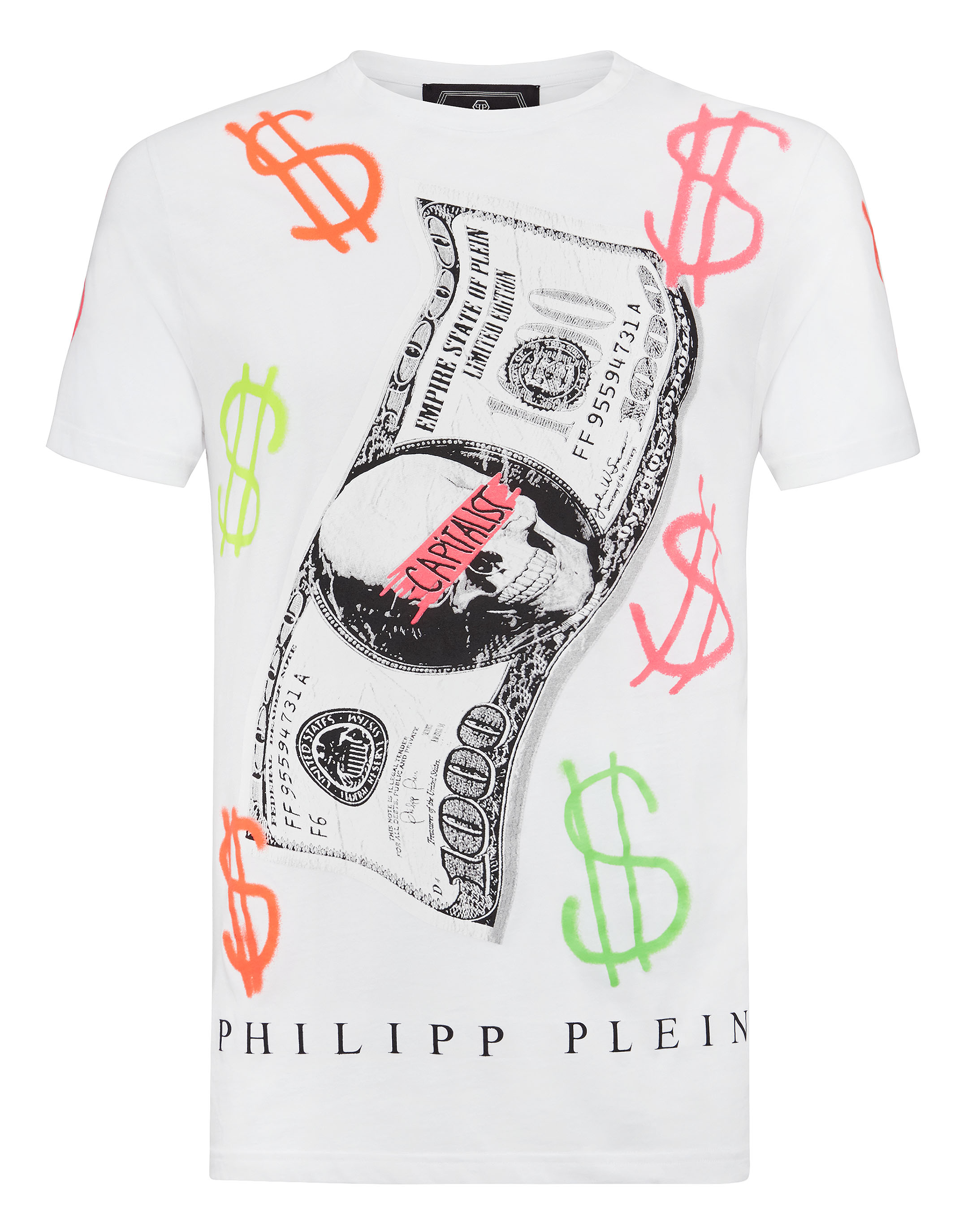 T-shirt Platinum Cut Round Neck Pink 