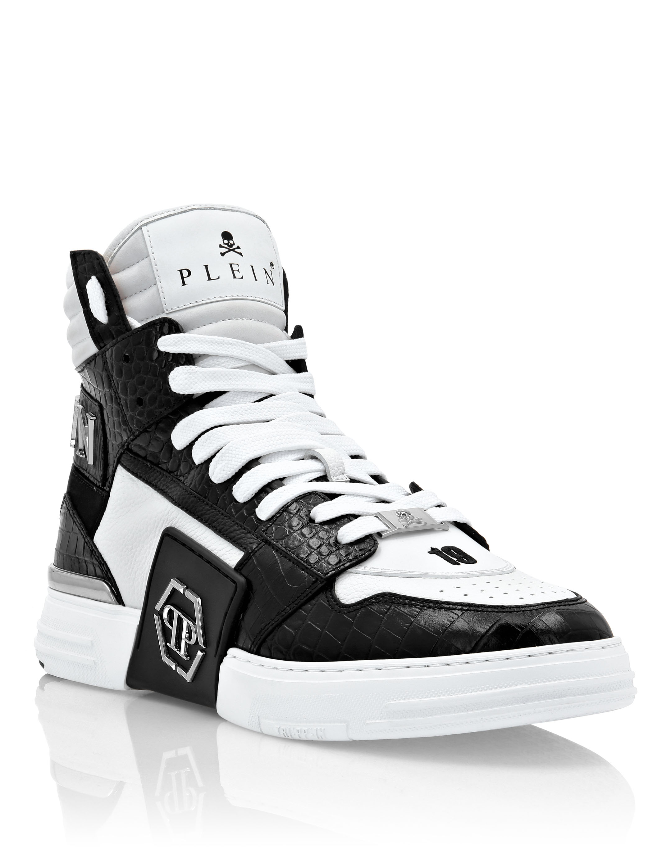 HI-TOP SNEAKERS PHANTOM KICK$ COCCO Platinum HEXAGON