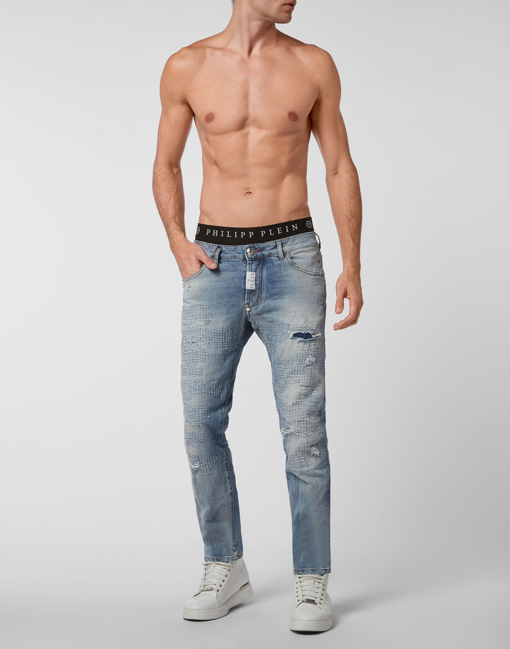 Denim Trousers Super Straight Cut Premium | Philipp Plein