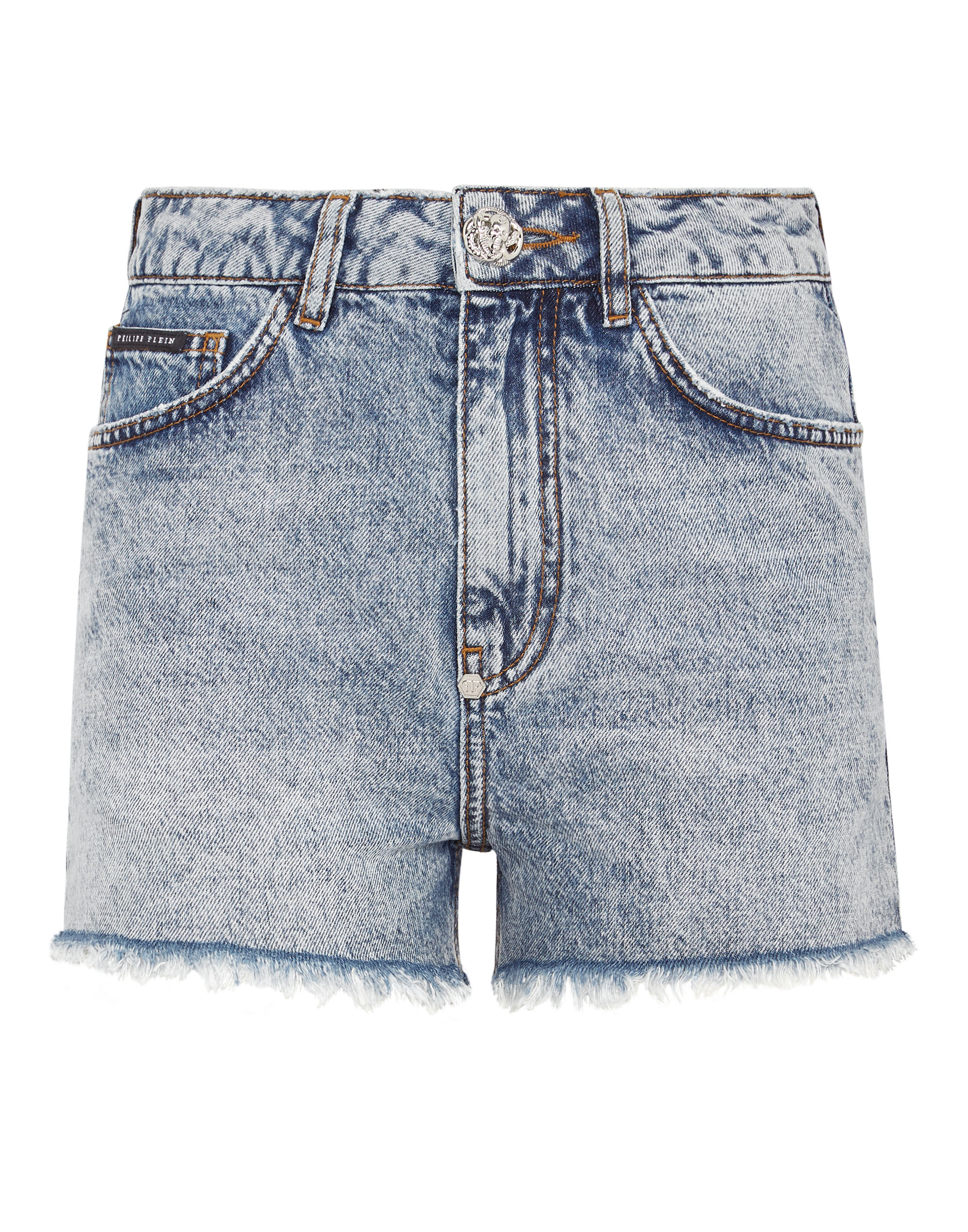 Buy SweatyRocks Women's High Waist Denim Shorts Straight Leg Solid Jean  Shorts, Summer Hot Pants with Pockets, Regular Fit, Light Wash, Medium at  Amazon.in