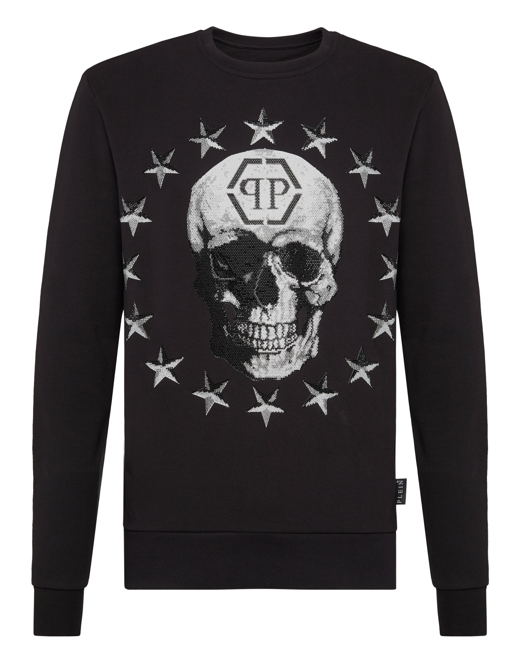 Sweatshirt LS Stars and skull | Philipp 