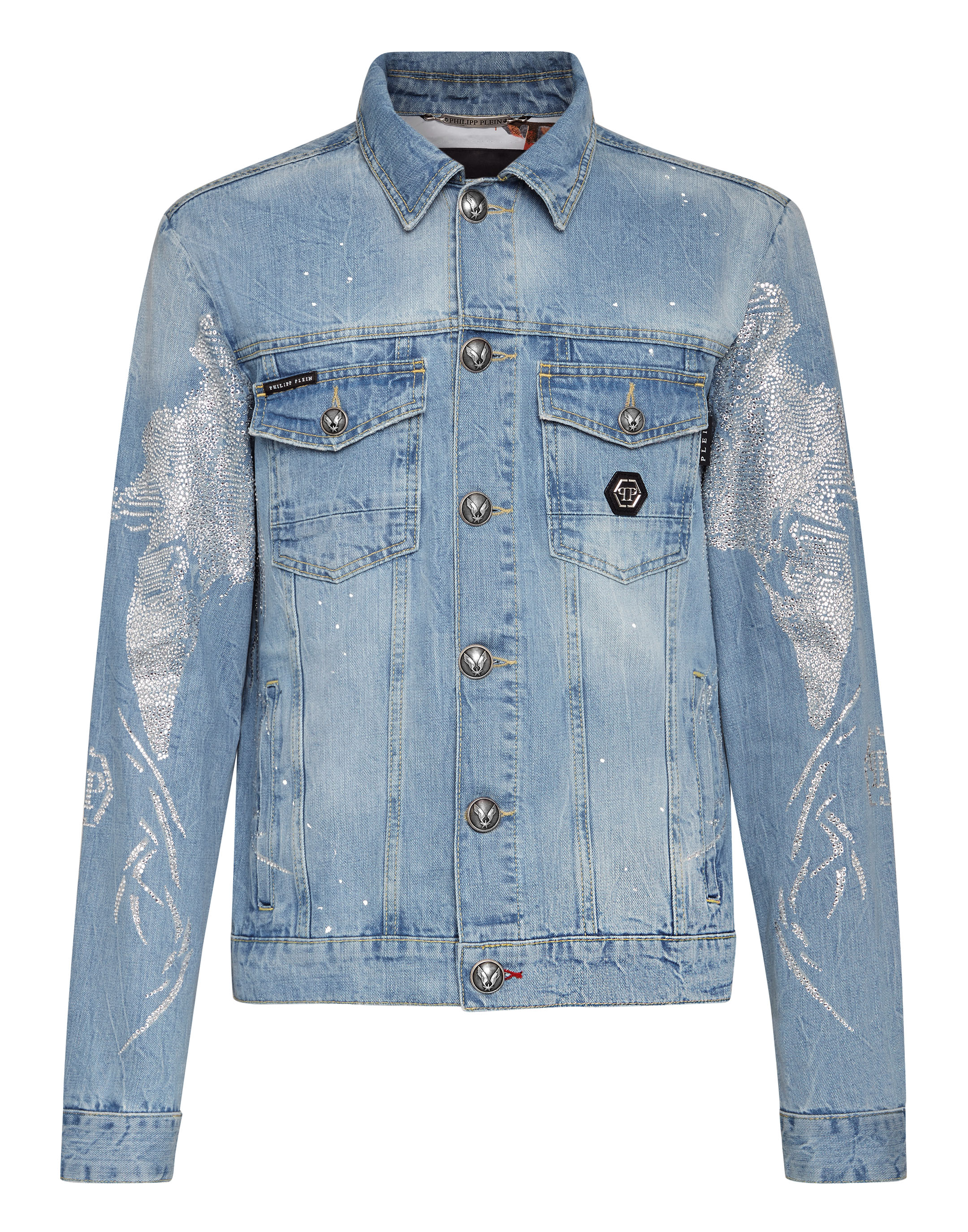 philipp plein denim jacket