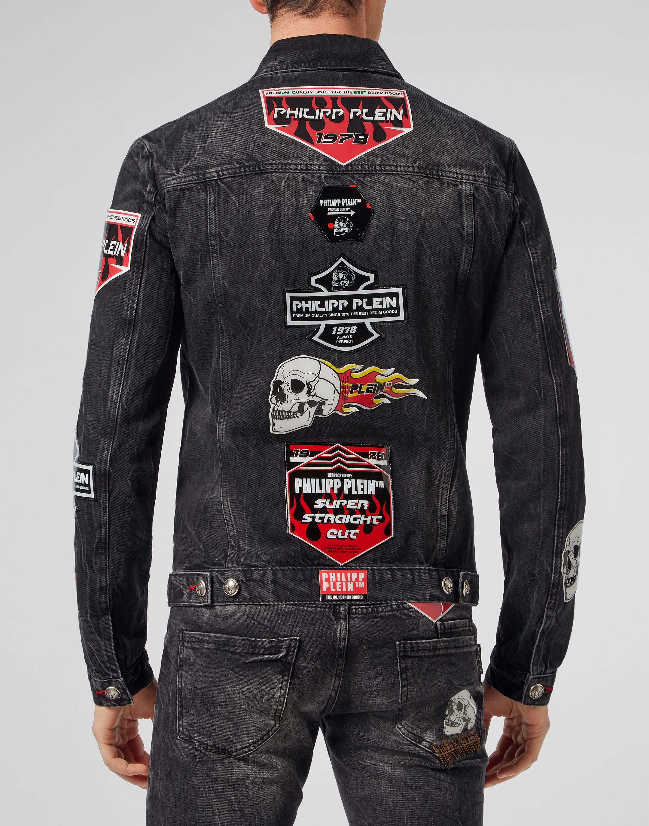 philipp plein jeans skull