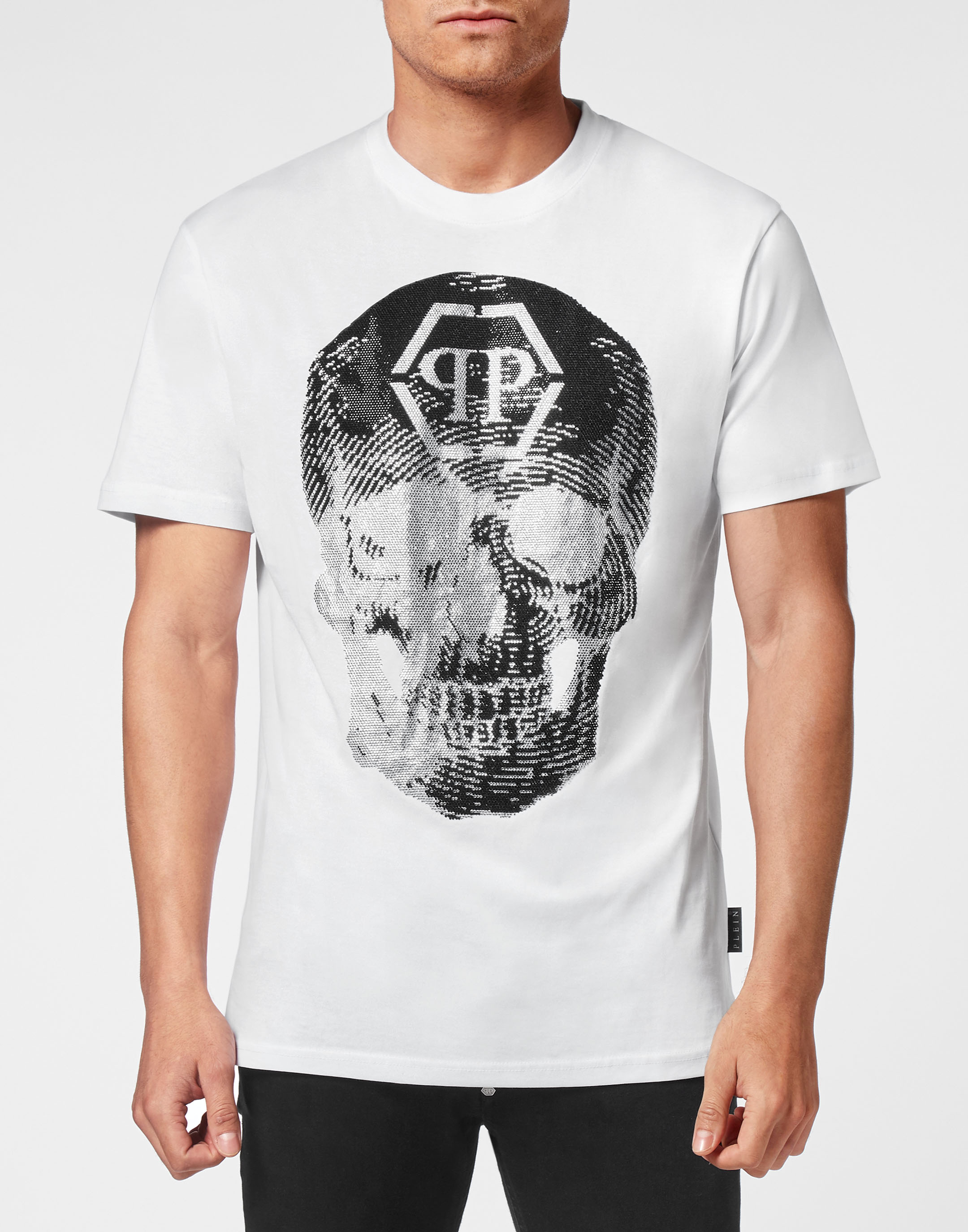 T-shirt Round Neck SS Crystal Skull