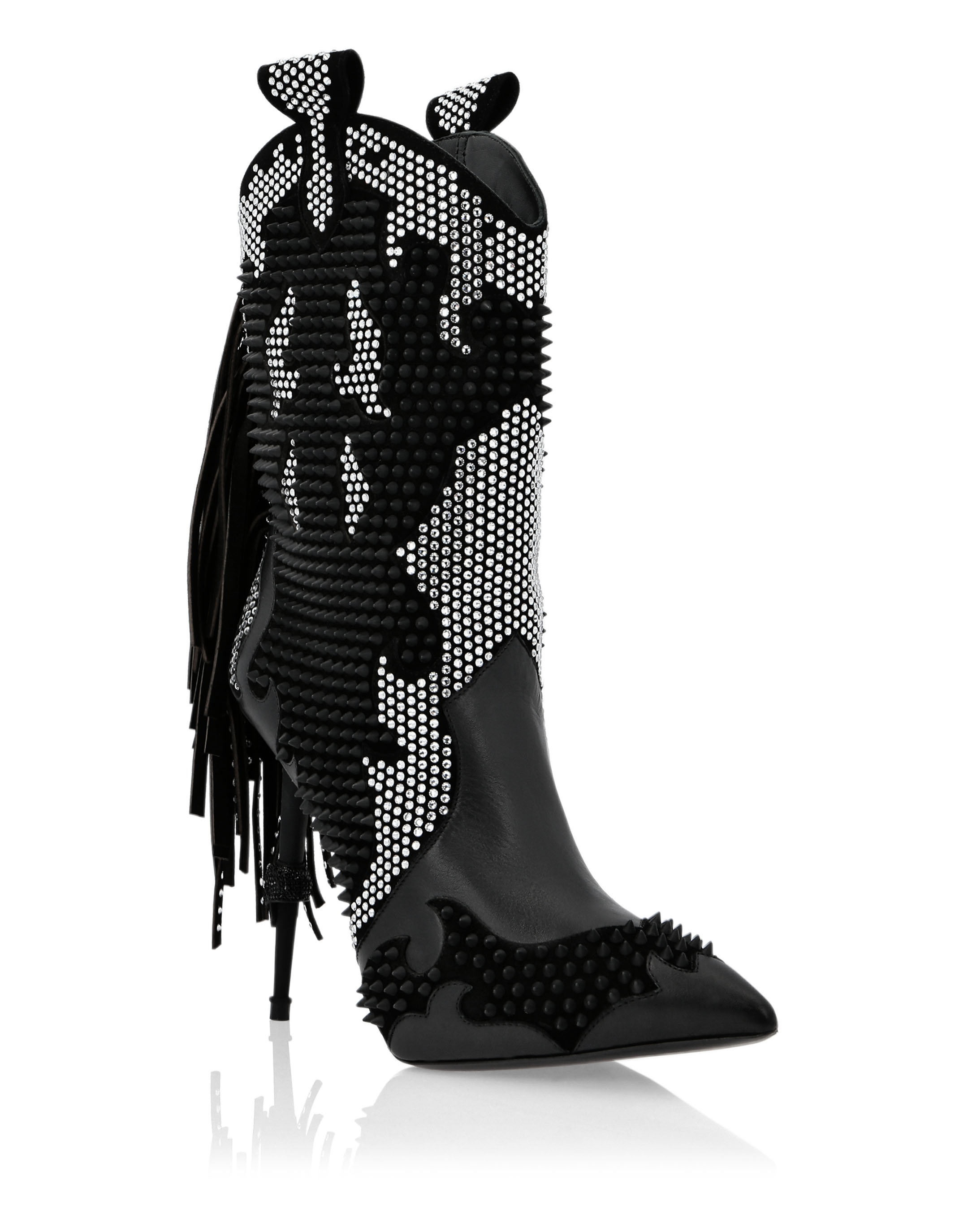 white heeled cowboy boots