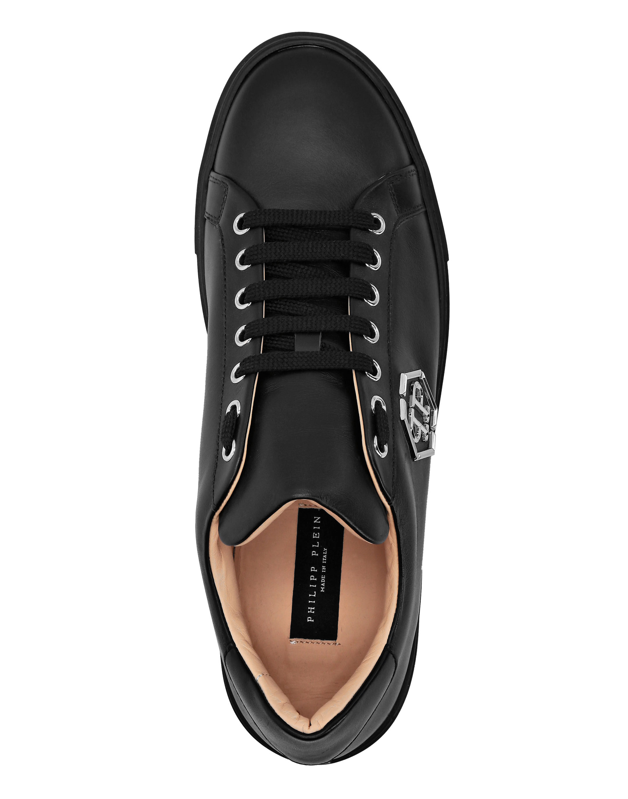 Leather Lo-Top Sneakers The Plein Original TM