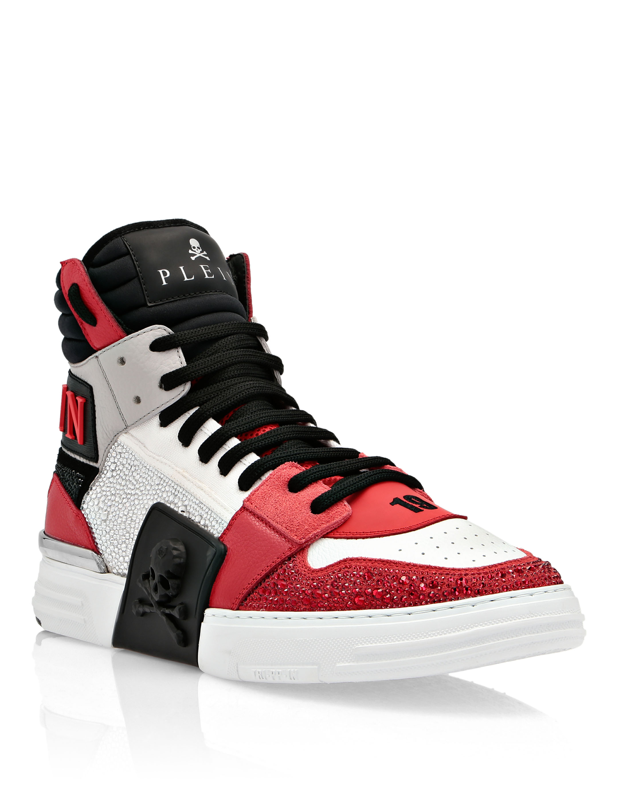 philipp plein red shoes