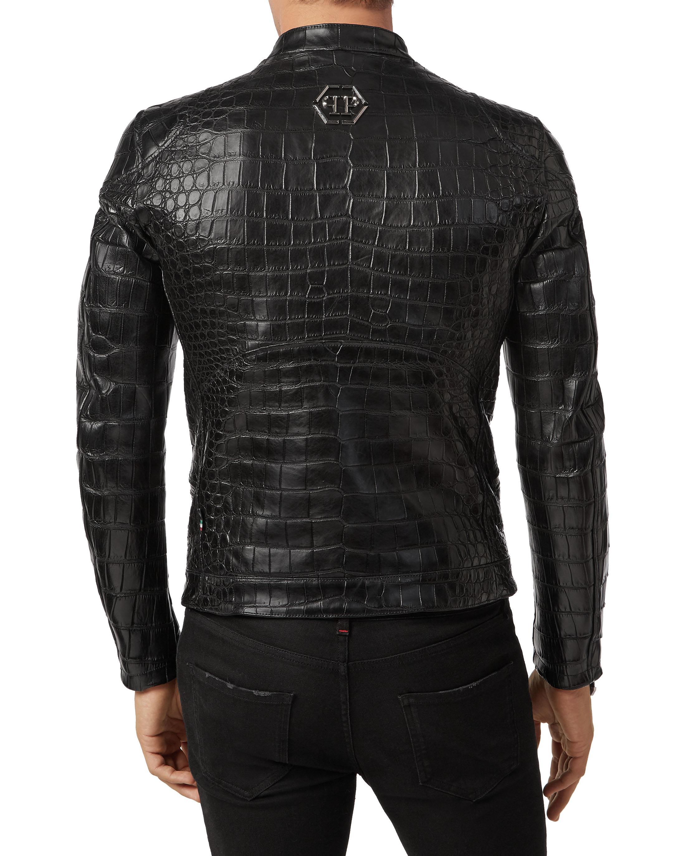 Korea Zonder voorbeeld Leather Jacket "Simply cocco" | Philipp Plein