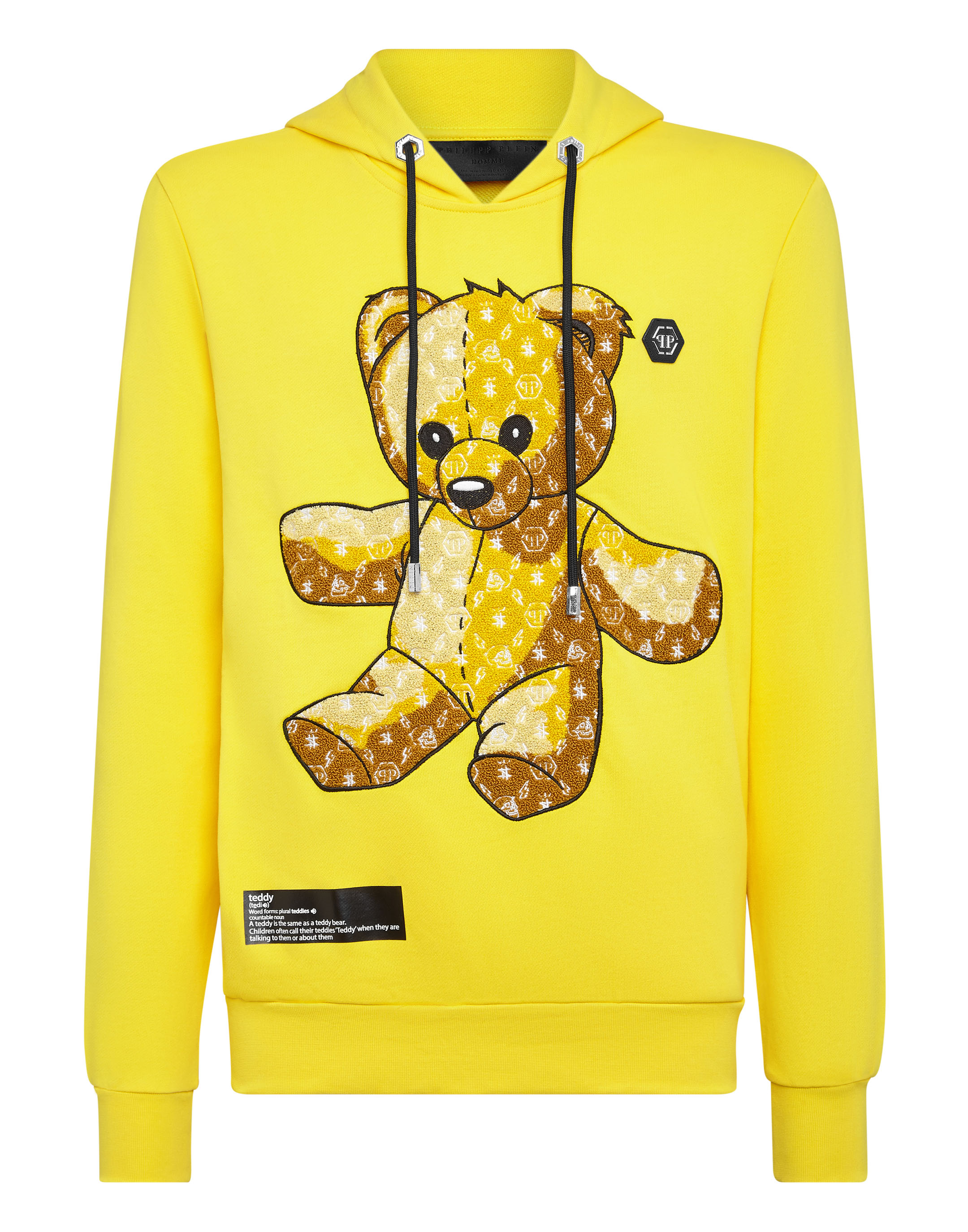 philipp plein yellow hoodie