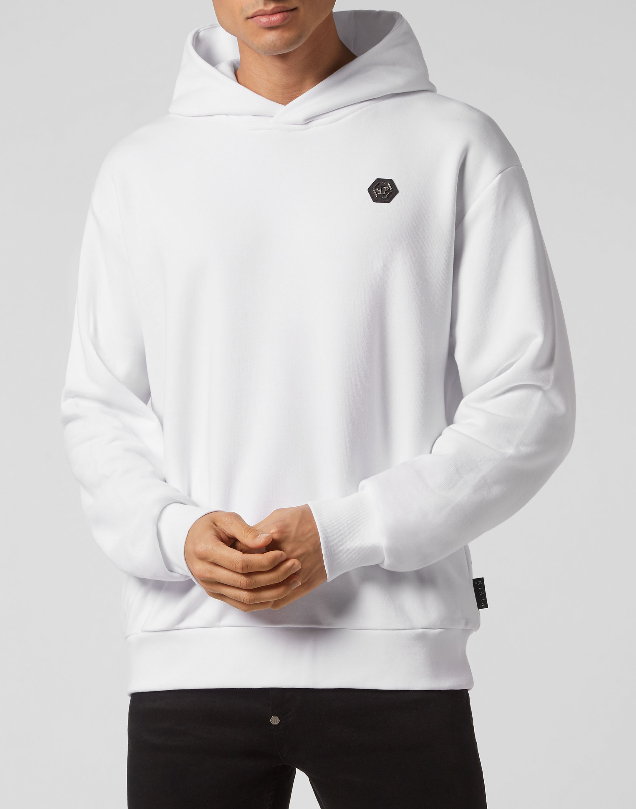 Hoodie sweatshirt Hexagon Philipp Plein